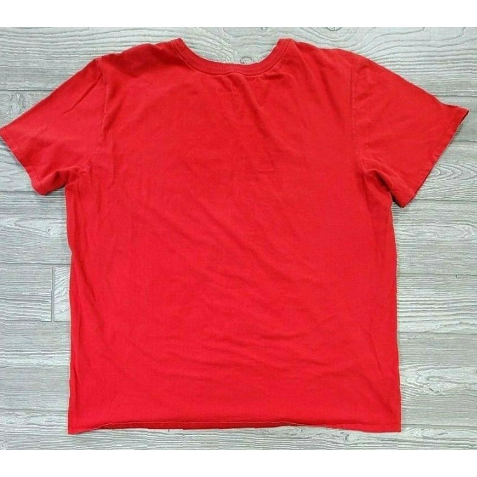 Nike Nike Tee Shirt Basketball Just Do It Logo Short Sleeve Mens XL Athletic Red Black Logo T-Shirt Basketball 90s Size US XL / EU 56 / 4 - 2 Thumbnail