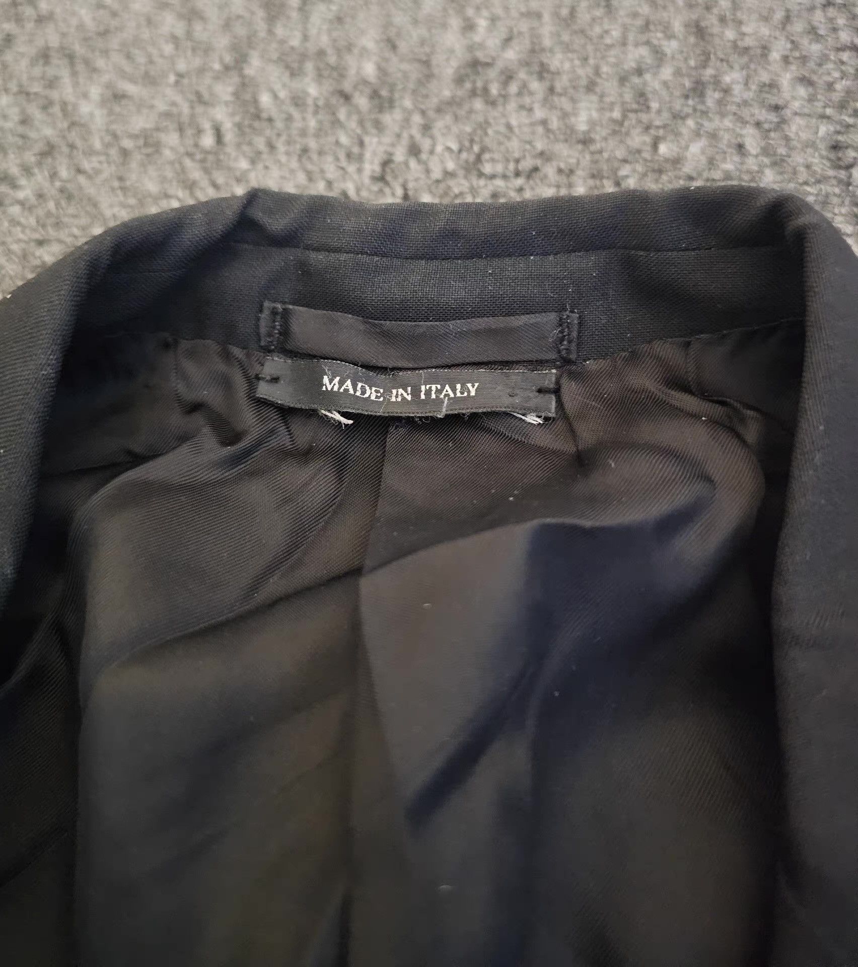 Prada Prada Black Wool Blazer Size 48R - 4 Thumbnail