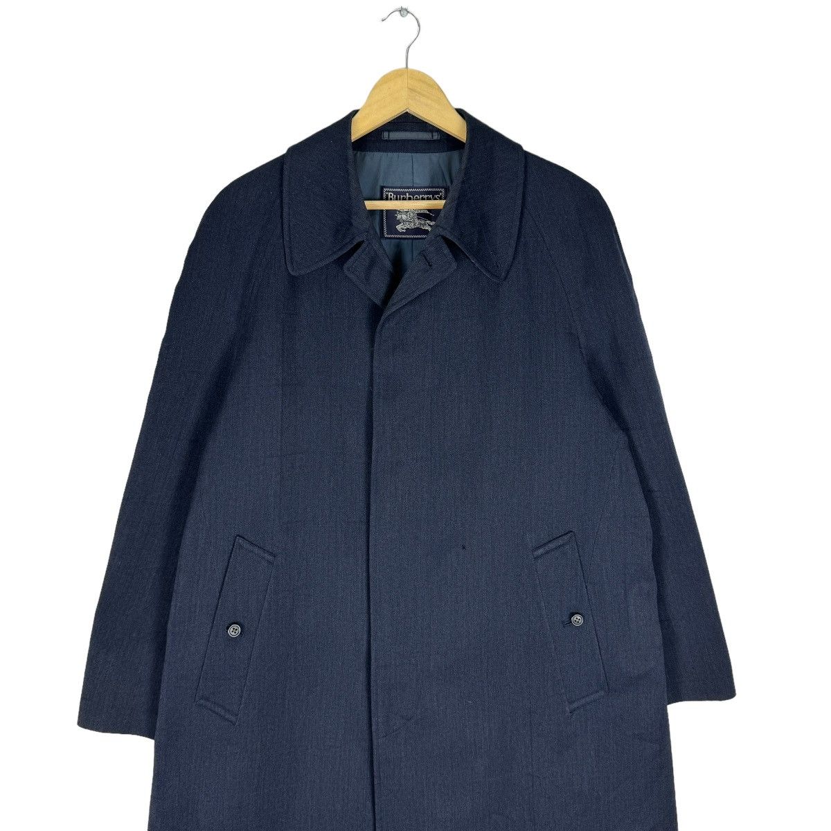 Burberry ⚡️BURBERRY OVERCOAT LONG BUTTON JACKET Size US L / EU 52-54 / 3 - 2 Thumbnail