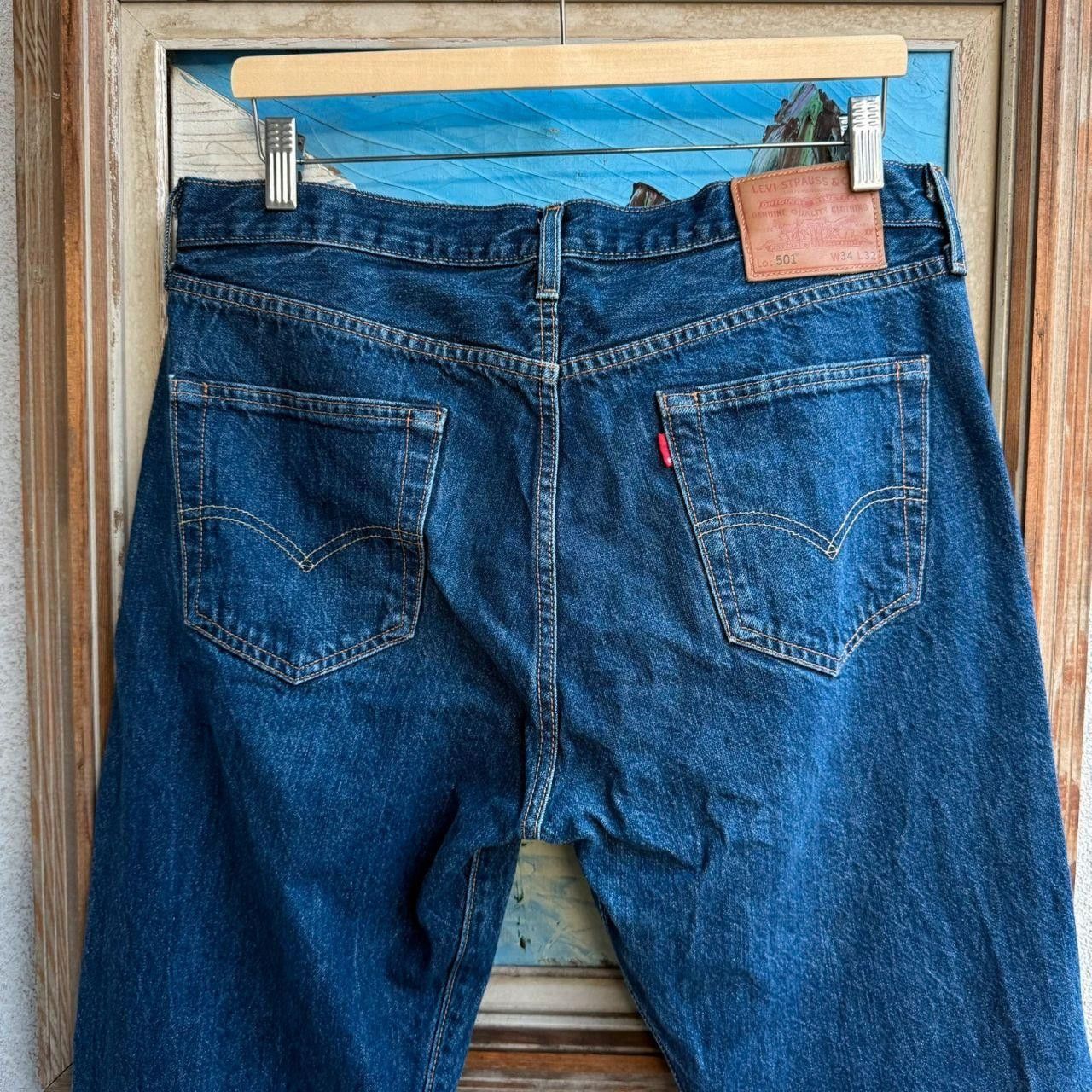 Levi's Levis 501 Jeans Bottoms Navy Blue Size US 32 / EU 48 - 1 Thumbnail