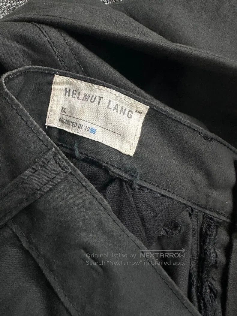Helmut Lang Helmut lang 1998 black pants. Size US 32 / EU 48 - 5 Thumbnail
