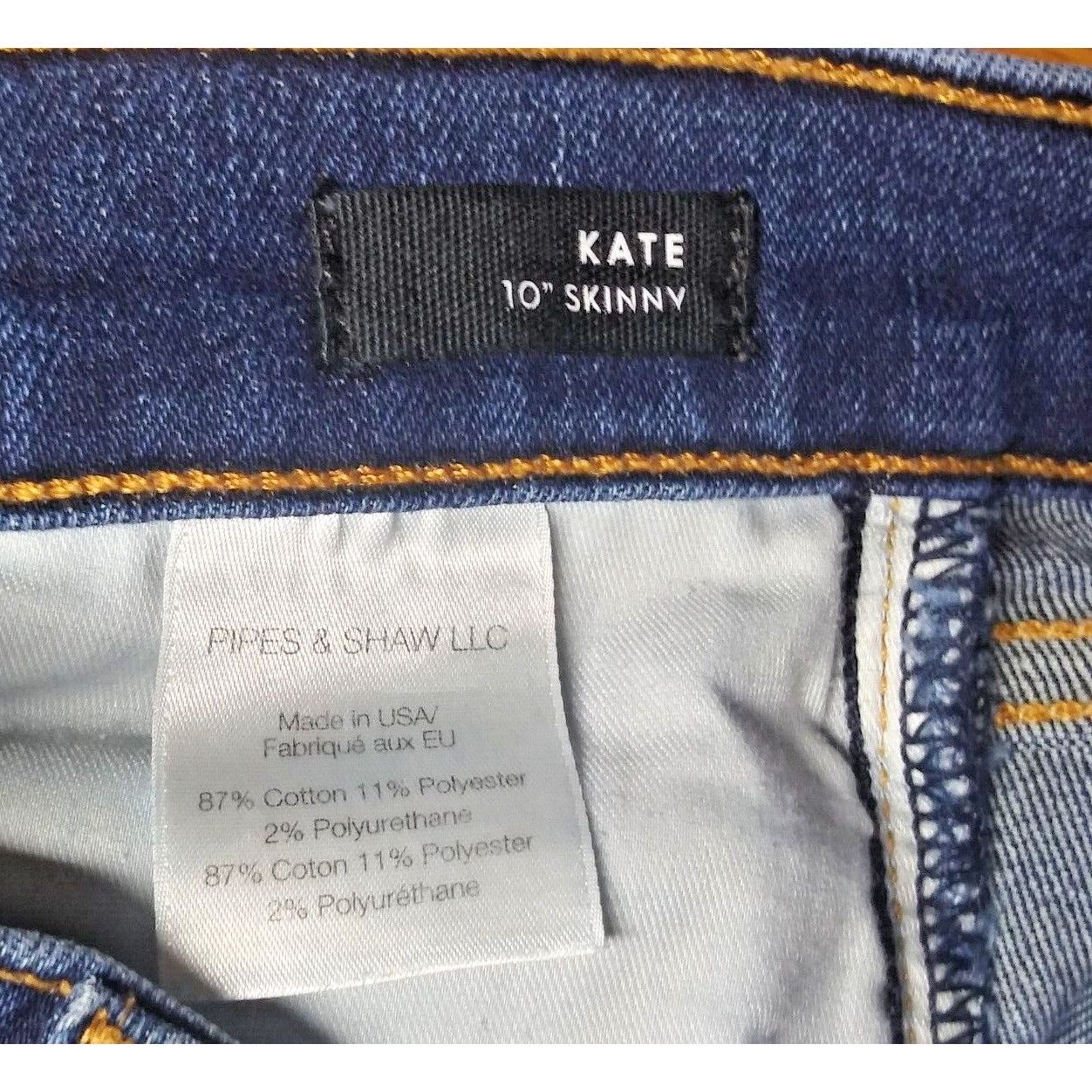 Veronica Beard Veronica Beard Jeans Blue Kate Skinny 10” High Rise Stretch Size 28" / US 6 / IT 42 - 9 Thumbnail