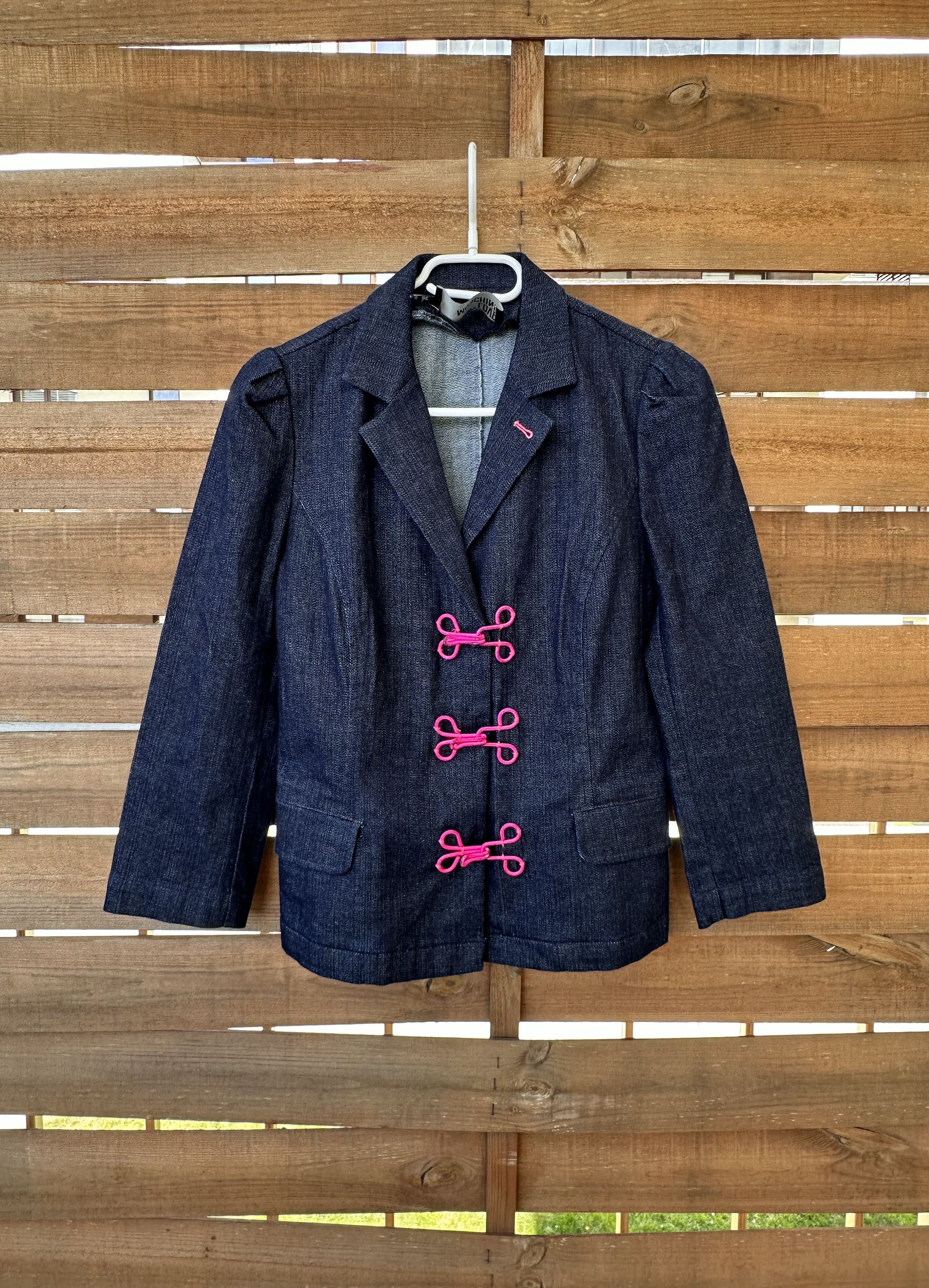 Moschino Moschino denim jacket women avant garde Size S / US 4 / IT 40 - 2 Thumbnail