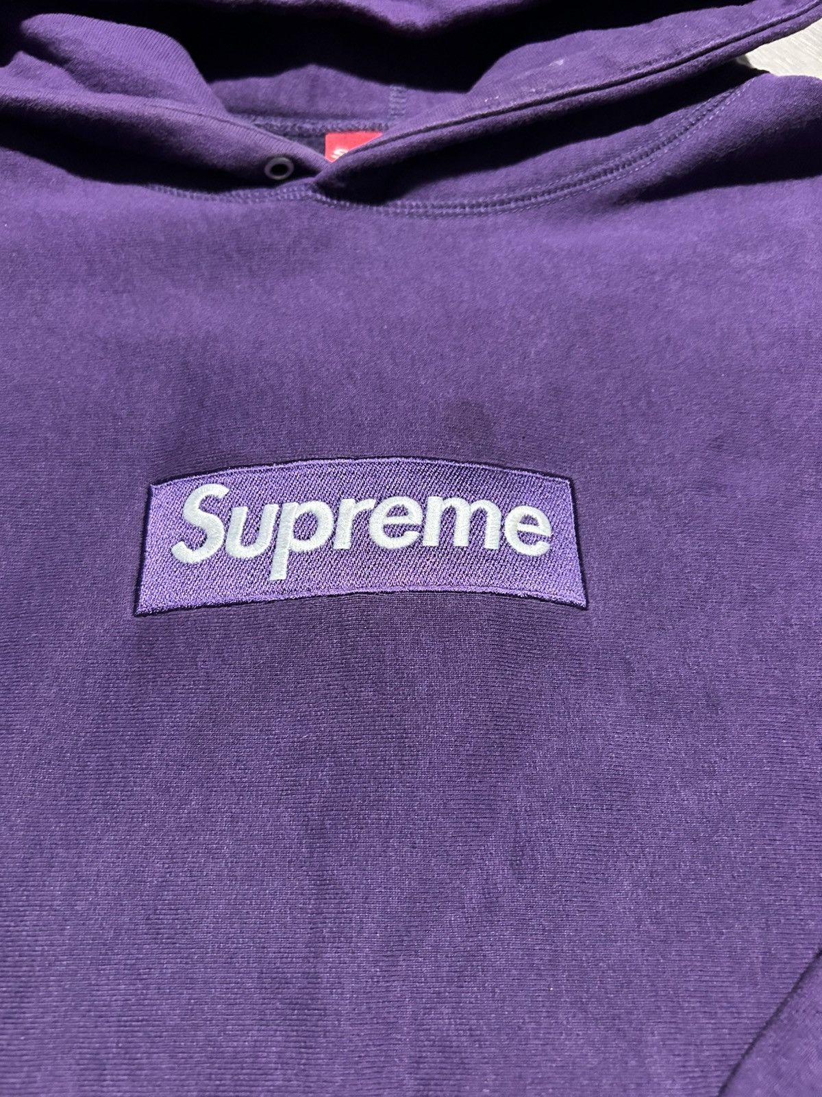 Supreme SUPREME PURPLE BOXLOGO Size US L / EU 52-54 / 3 - 2 Thumbnail