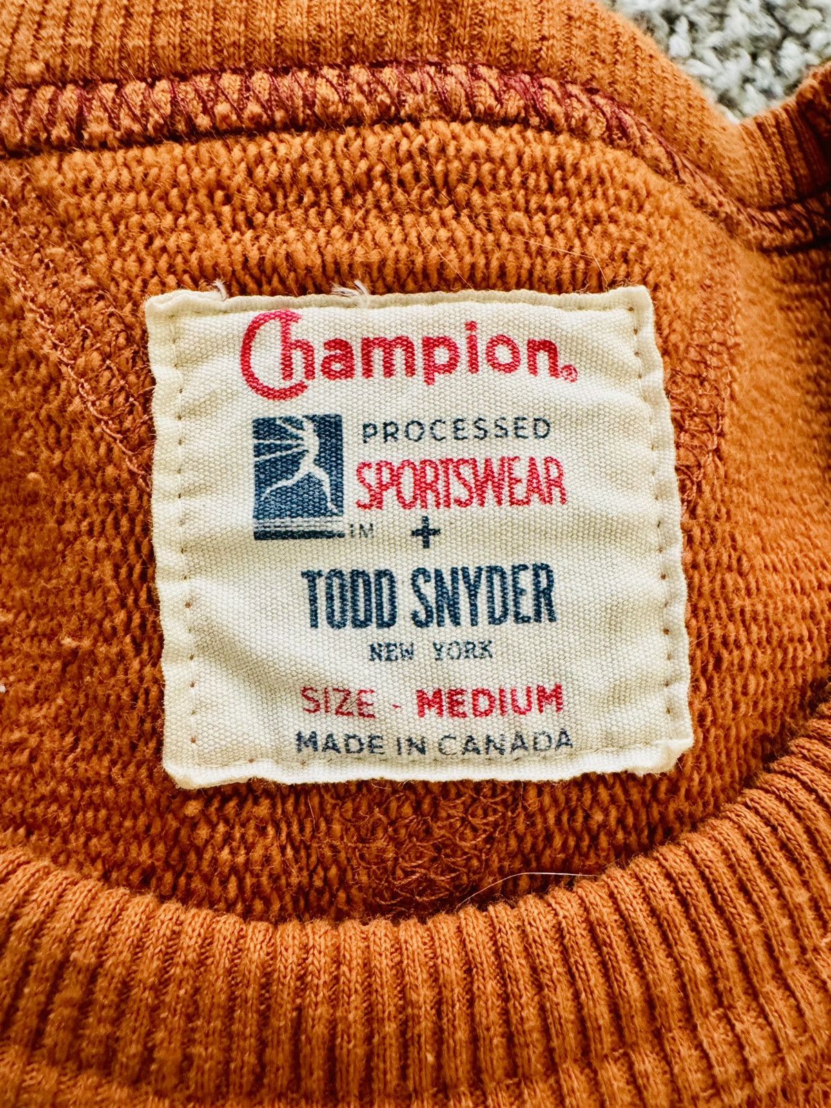 Champion × Todd Snyder Todd Snyder x Champion French Terry Crewneck Made in Canada Size US M / EU 48-50 / 2 - 2 Thumbnail