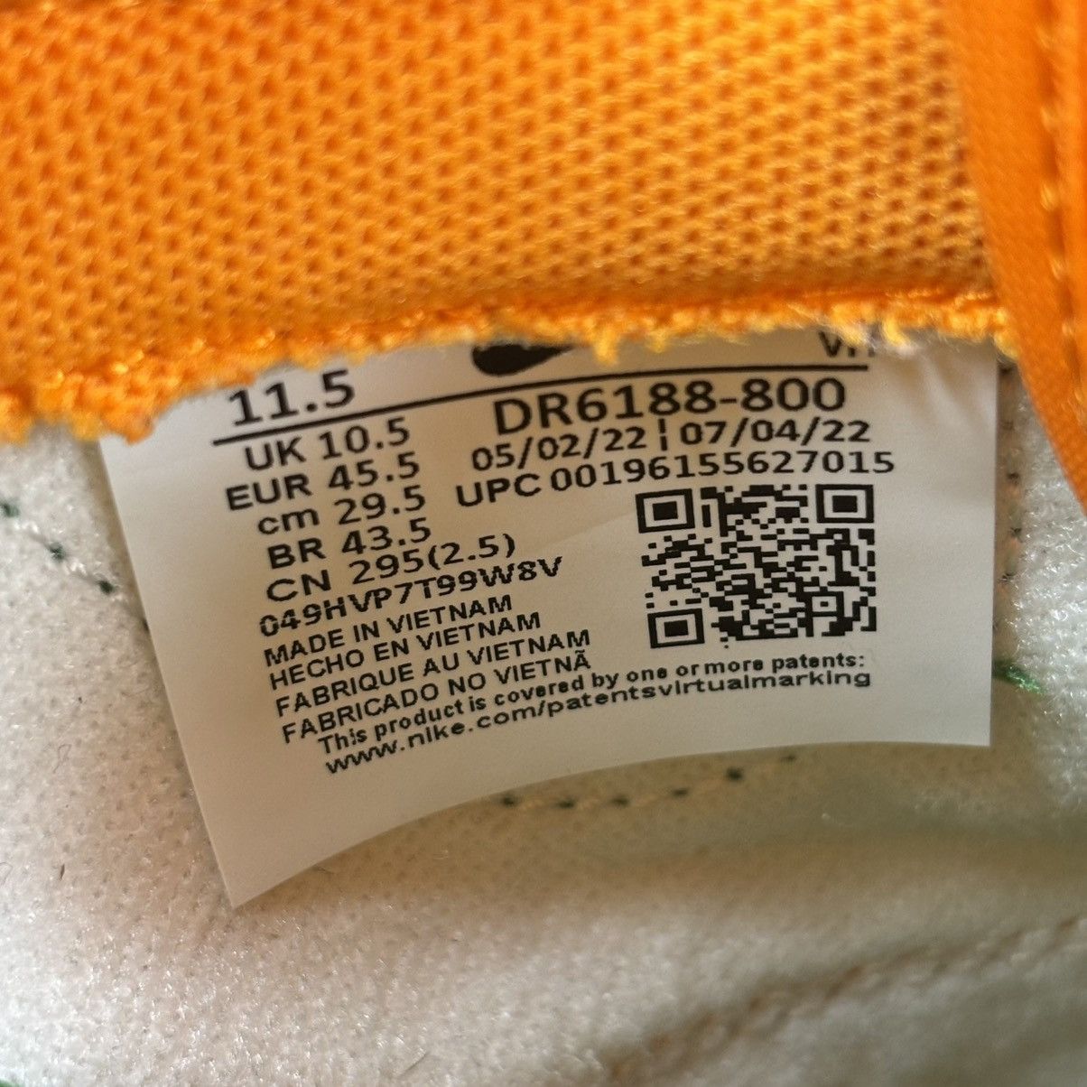 Nike Size 11.5 - Nike Dunk FAMU Rattlers Florida A&M CLEAN W/Box Size US 11.5 / EU 44-45 - 9 Thumbnail
