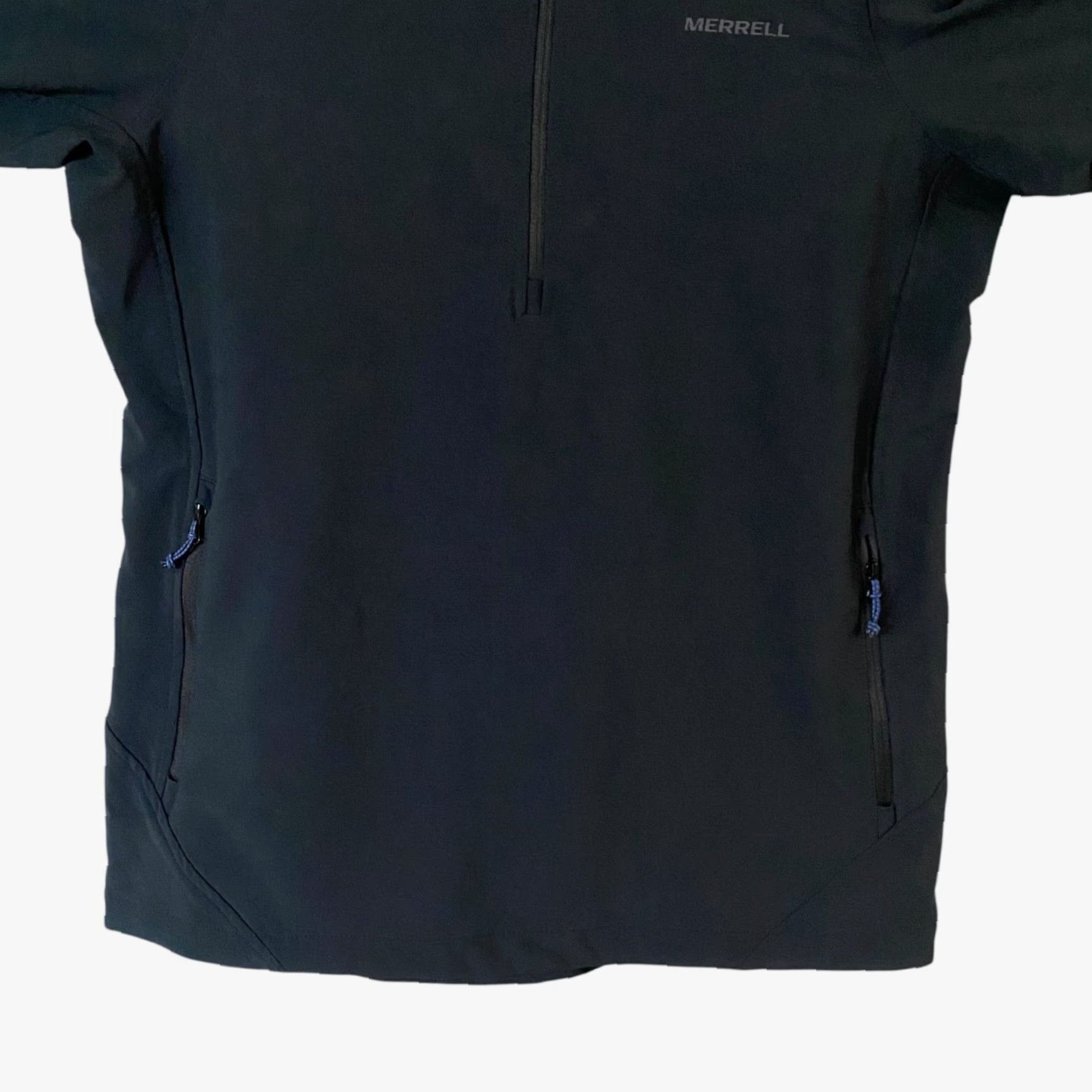 Merrell Merrell 1/2 Zip Soft-Shell Jacket Black Women's Small Water-Resistant Activewear Size S / US 4 / IT 40 - 6 Thumbnail