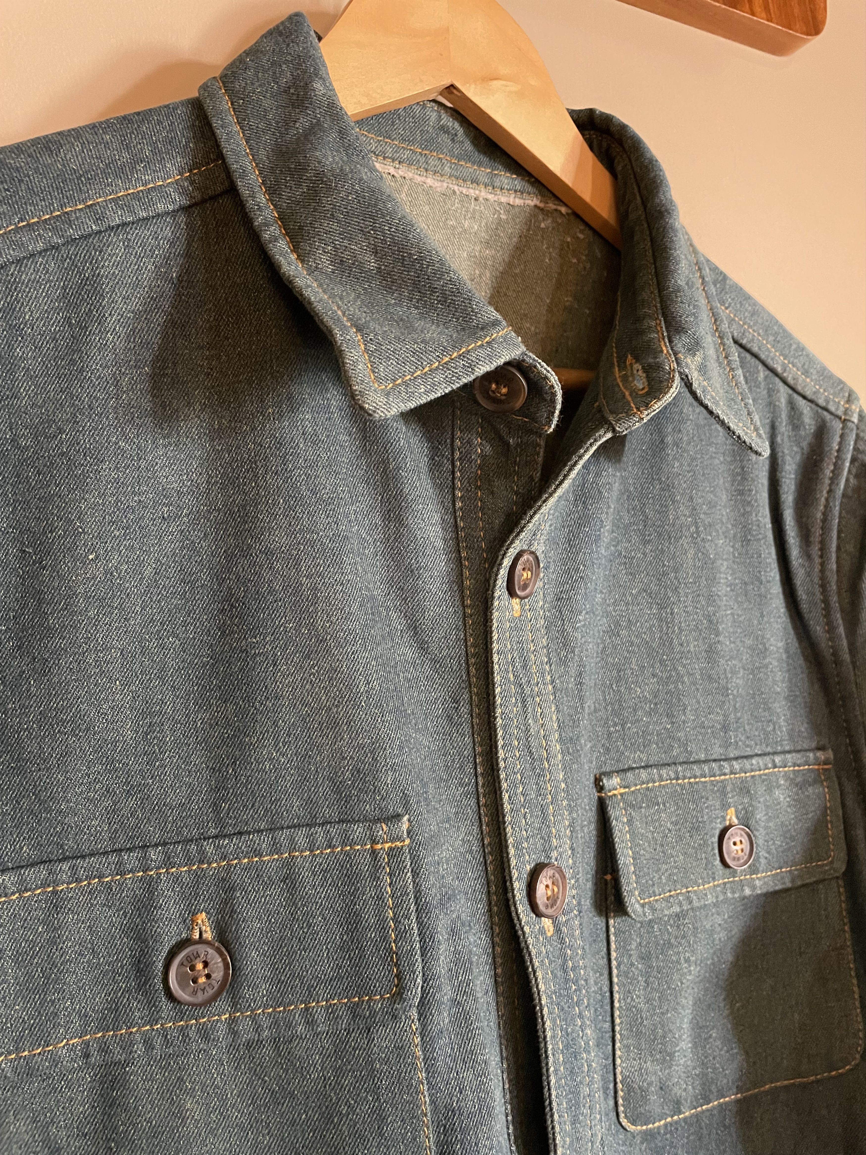 Other Light Blue Denim Overshirt, Men's Medium Size US M / EU 48-50 / 2 - 3 Thumbnail