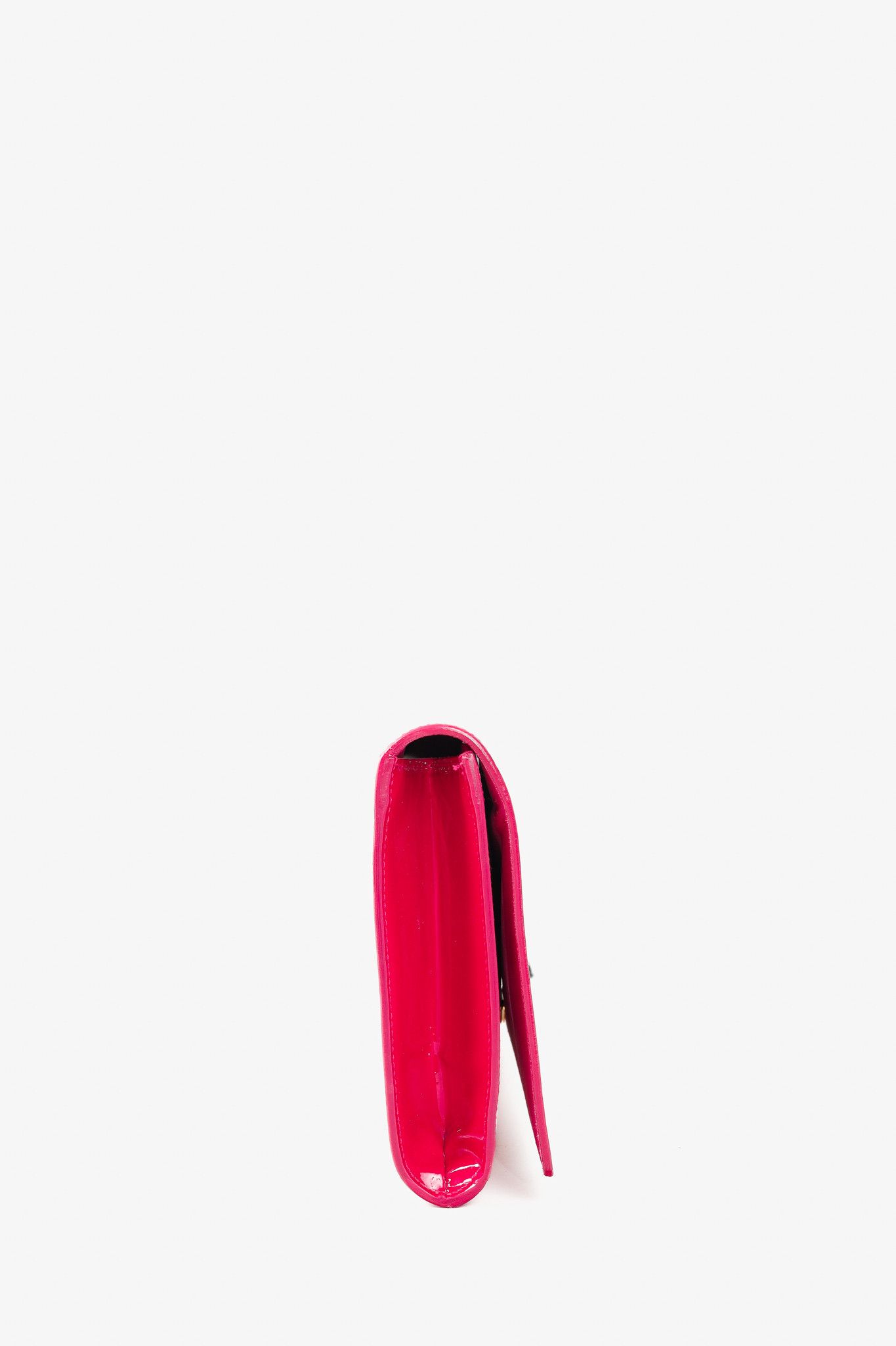 Saint Laurent Paris Saint Laurent Belle de Jour Clutch Patent Leather Clutch Size ONE SIZE - 3 Thumbnail
