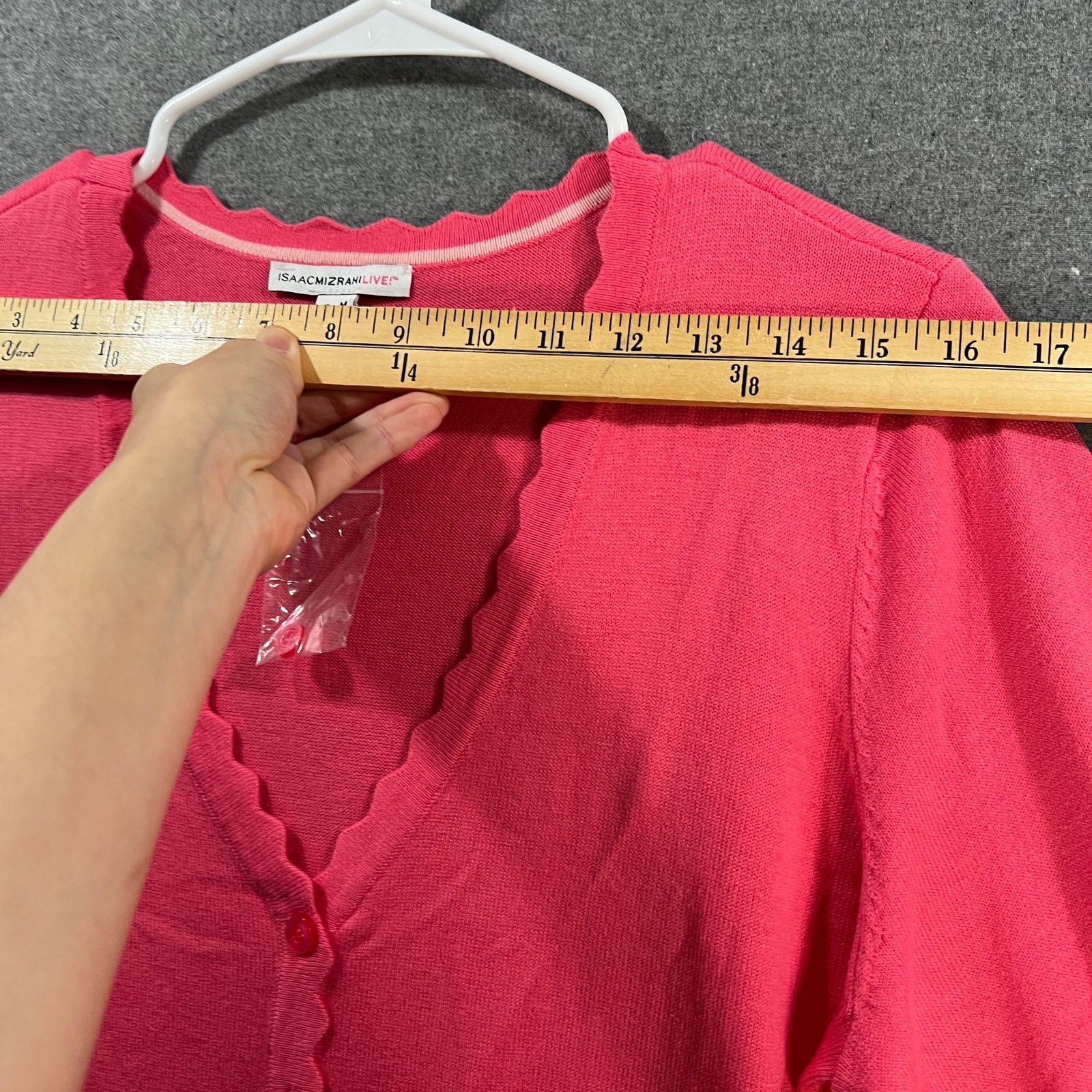 Isaac Mizrahi Isaac Mizrahi Live! 3/4 Sleeve Cardigan wit Size M / US 6-8 / IT 42-44 - 6 Thumbnail
