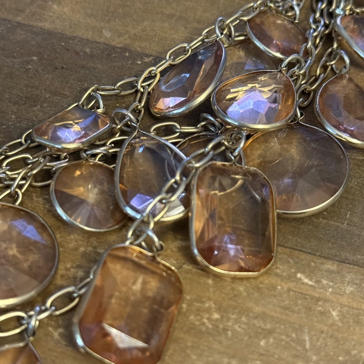 J.Crew J.Crew multi chain chunky amber stones statement necklace Size ONE SIZE - 3 Thumbnail