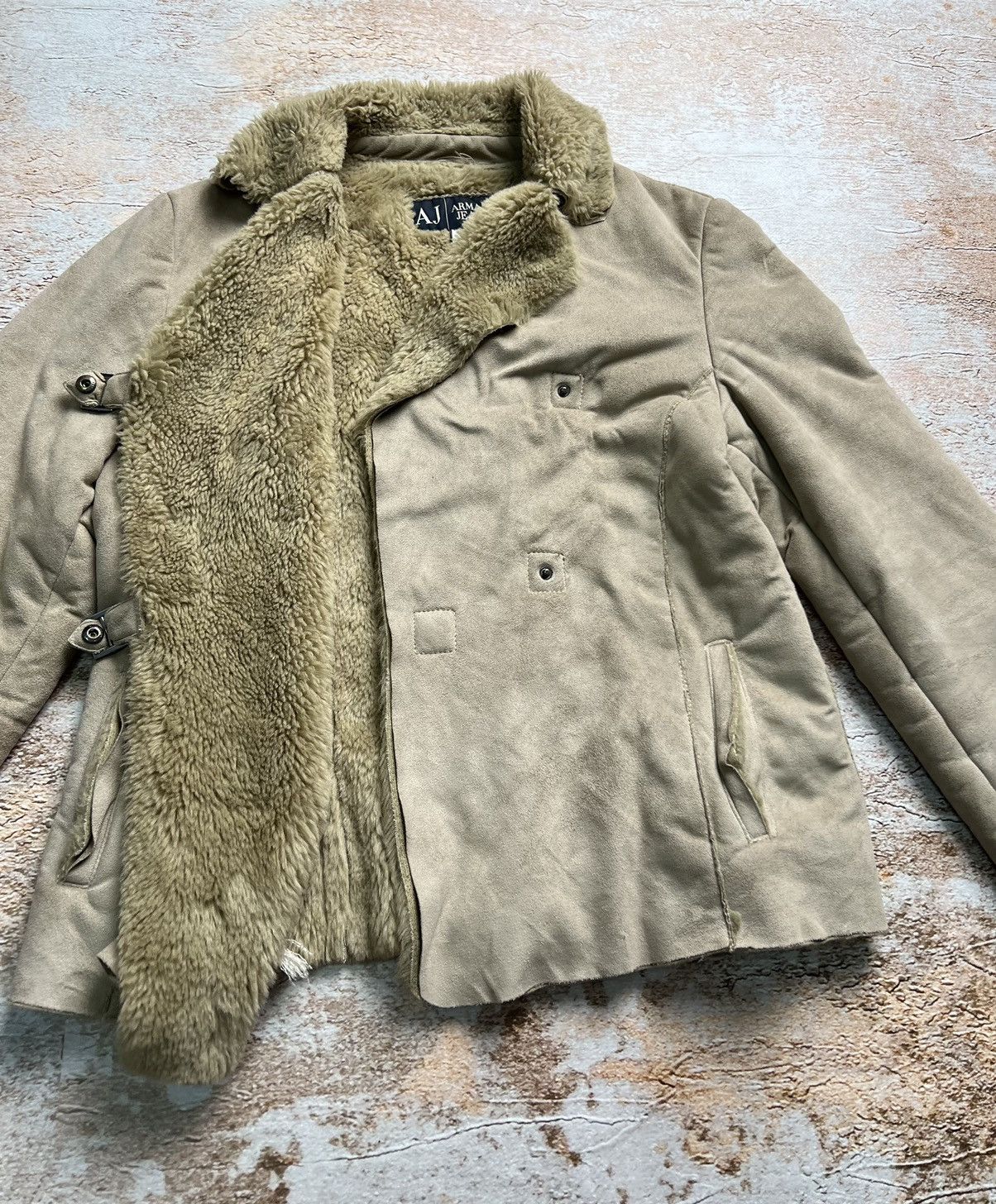 Armani Armani Jeans vintage fur jacket Size S / US 4 / IT 40 - 3 Thumbnail