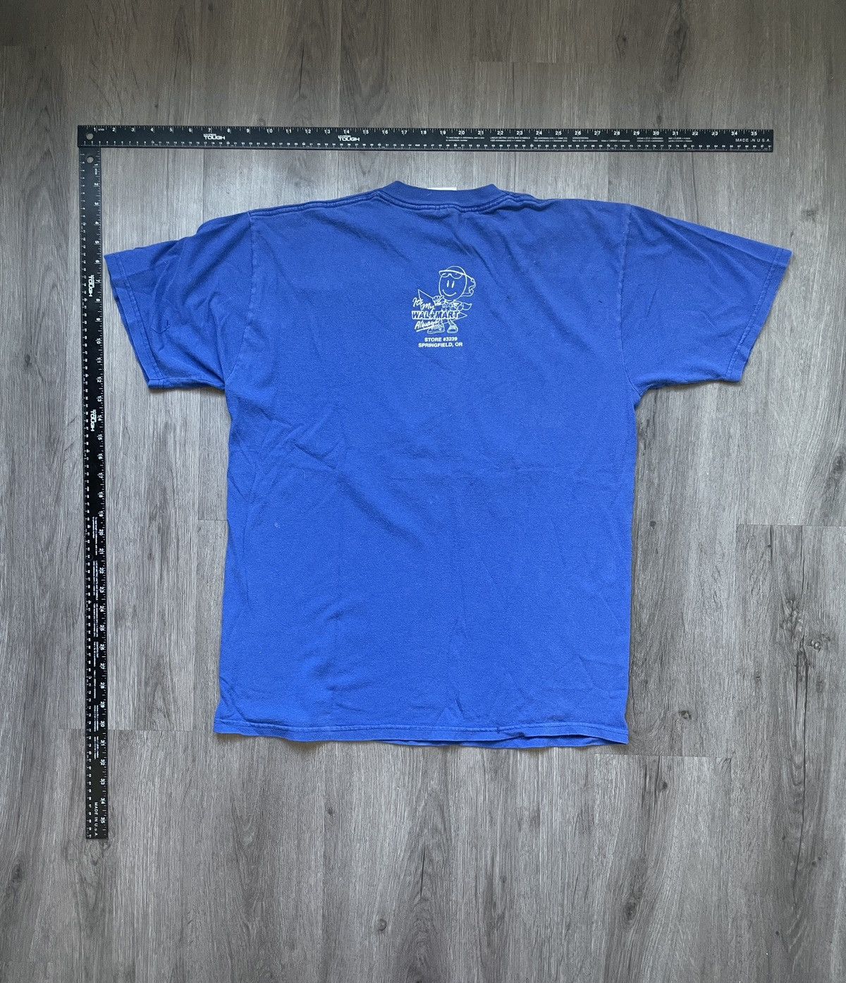 Jerzees Y2K Walmart “Employee Promo” Graphic T-Shirt (Sz. L) Size US L / EU 52-54 / 3 - 4 Thumbnail