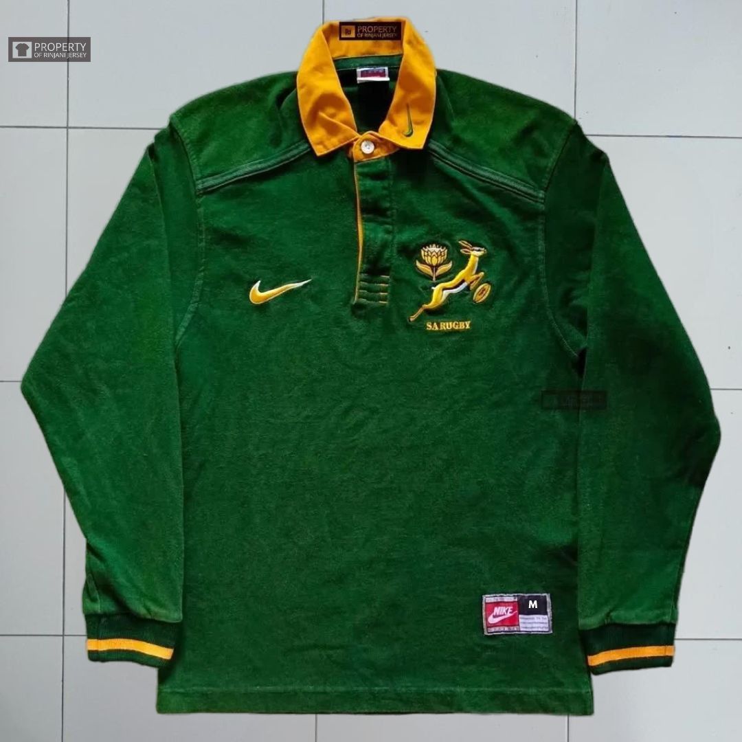Nike 1998 Springboks Rugby Jersey Size US M / EU 48-50 / 2 - 1 Thumbnail