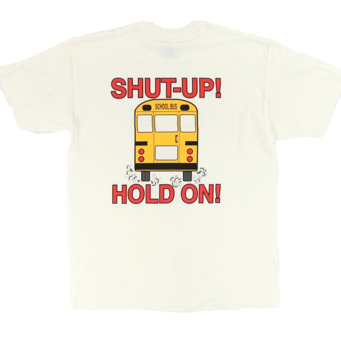 Gildan School Bus Driver Double Sided Solid T-Shirt White Men's L Gildan Size US L / EU 52-54 / 3 - 4 Thumbnail