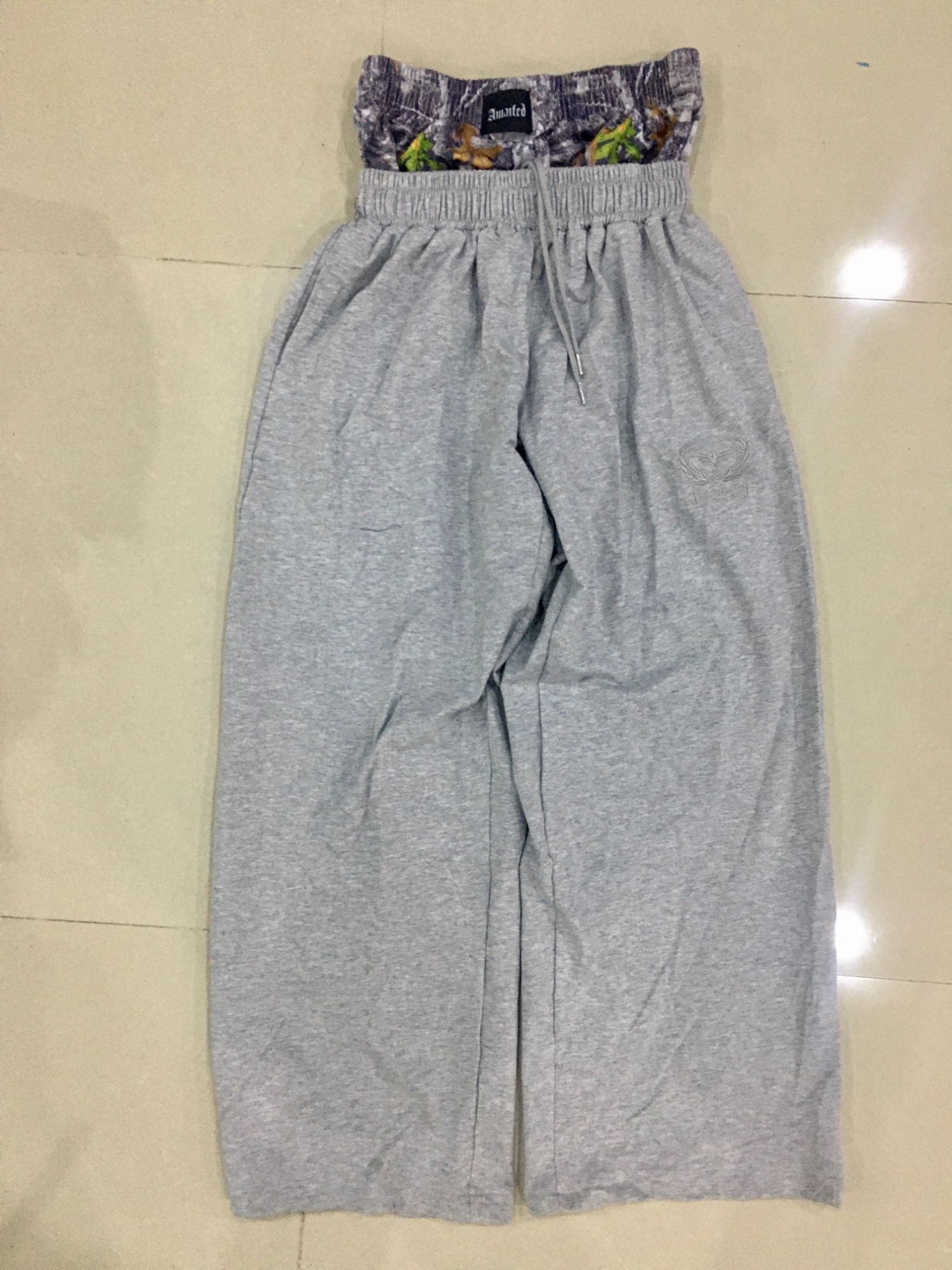 Japanese Brand Double Waist Camouflage Boxer Baggy Sweatpants Size US 37 - 4 Thumbnail