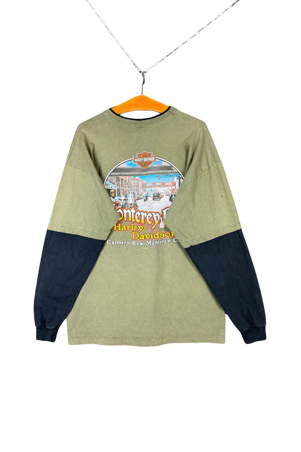 Harley Davidson 07 Harley-Davidson Monterey Bay Cannery Row Layered LS Tee Size US XXL / EU 58 / 5 - 12 Thumbnail