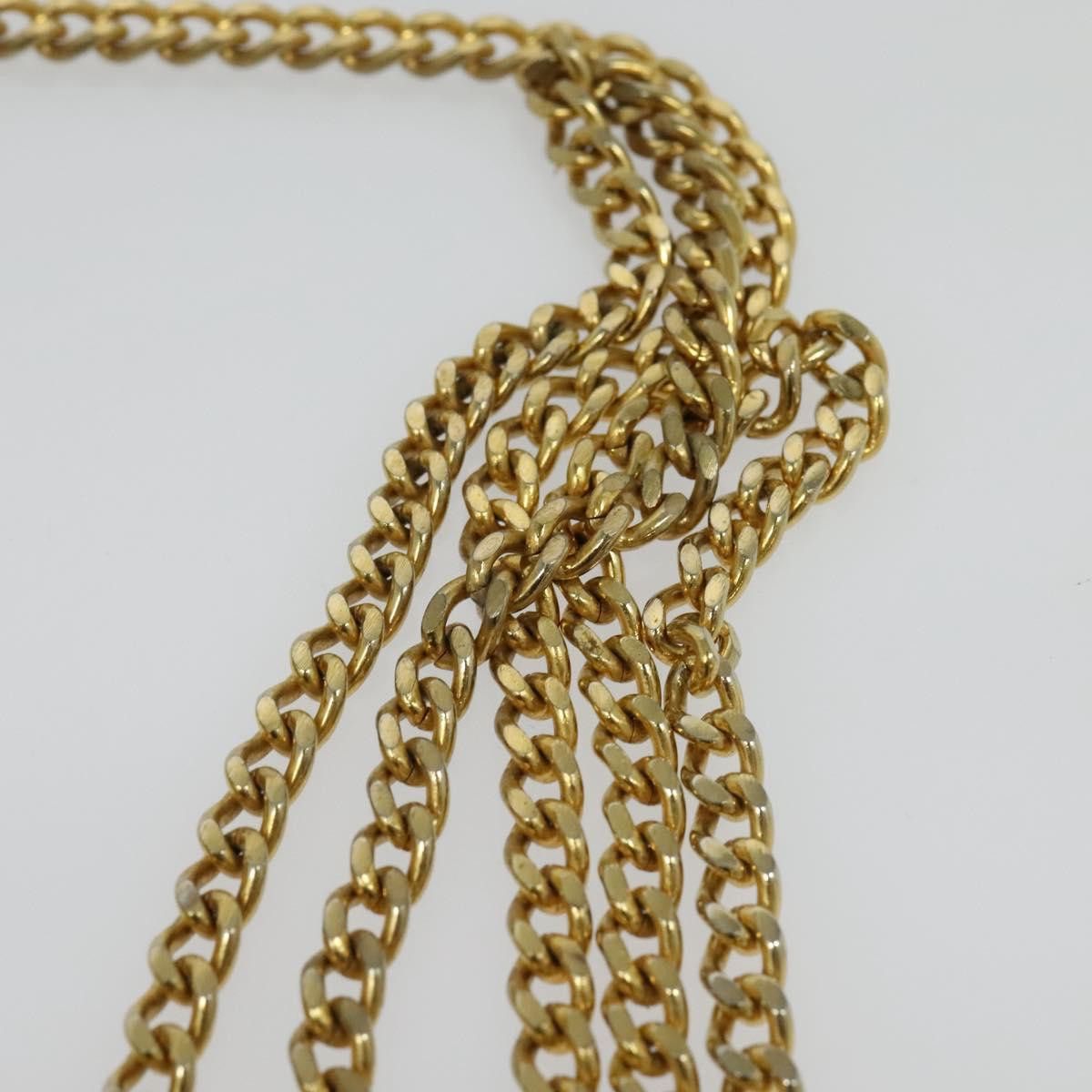 Dior DIOR Chain Shoulder Bag Leather Beige Gold Size ONE SIZE - 8 Thumbnail