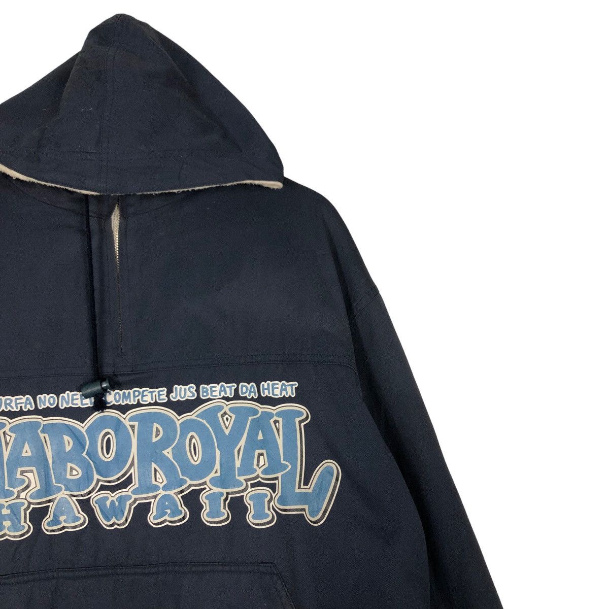 Japanese Brand Vintage Anorak Jacket Half Zipper Mabo Royal Hawaii BigLogo Size US M / EU 48-50 / 2 - 6 Thumbnail