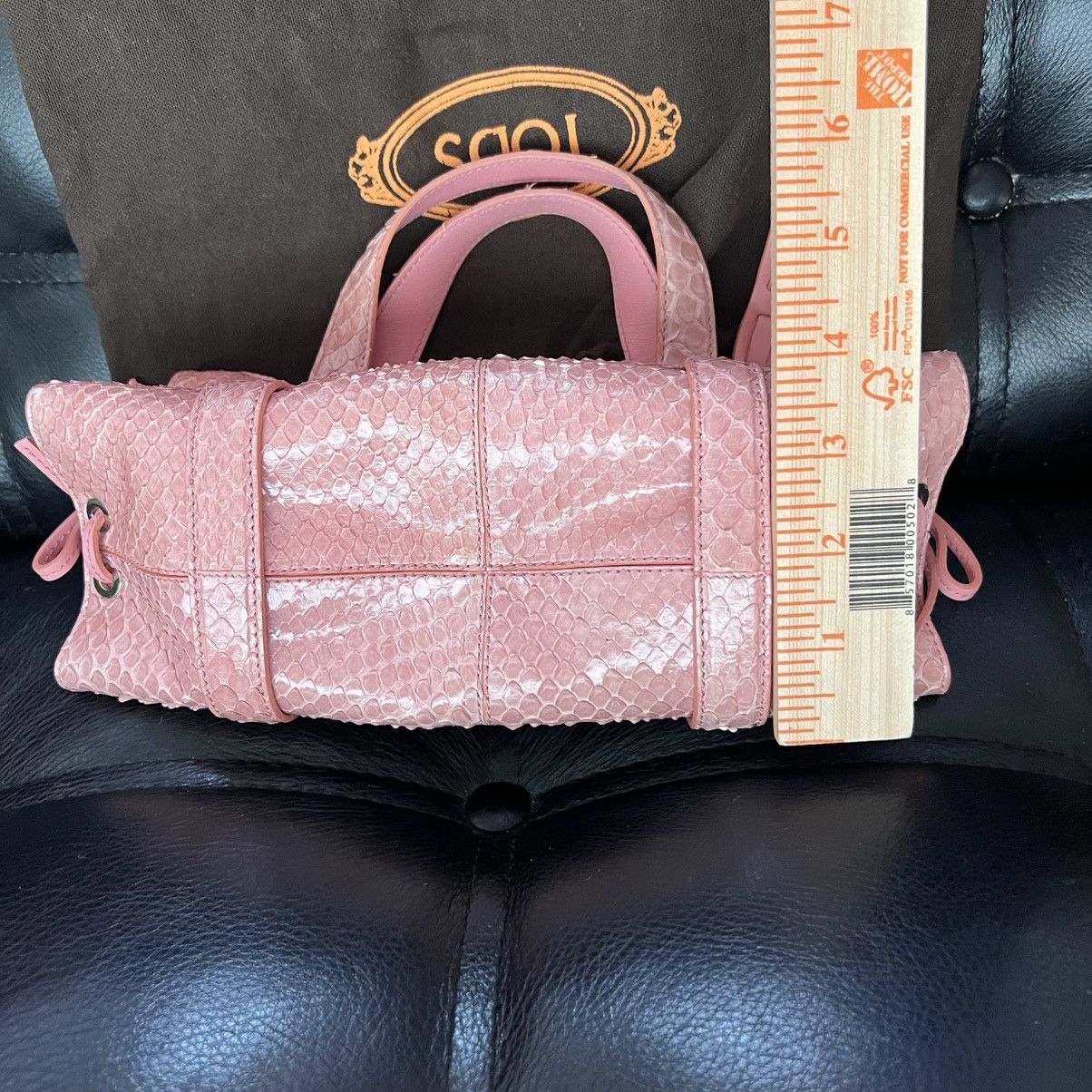 Tod's Tod’s Pink Mini Leather Bag Made in Italy w/ Dust Bag Size ONE SIZE - 13 Thumbnail