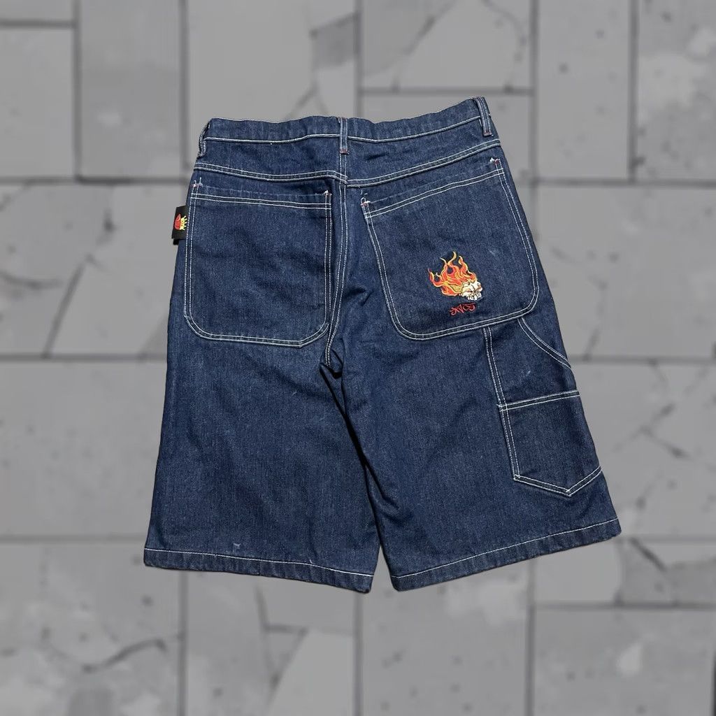 JNCO × NBA VINTAGE Y2K ARCHIVE SK8 BAGGY JNCO STYLE RAP SHORTS
