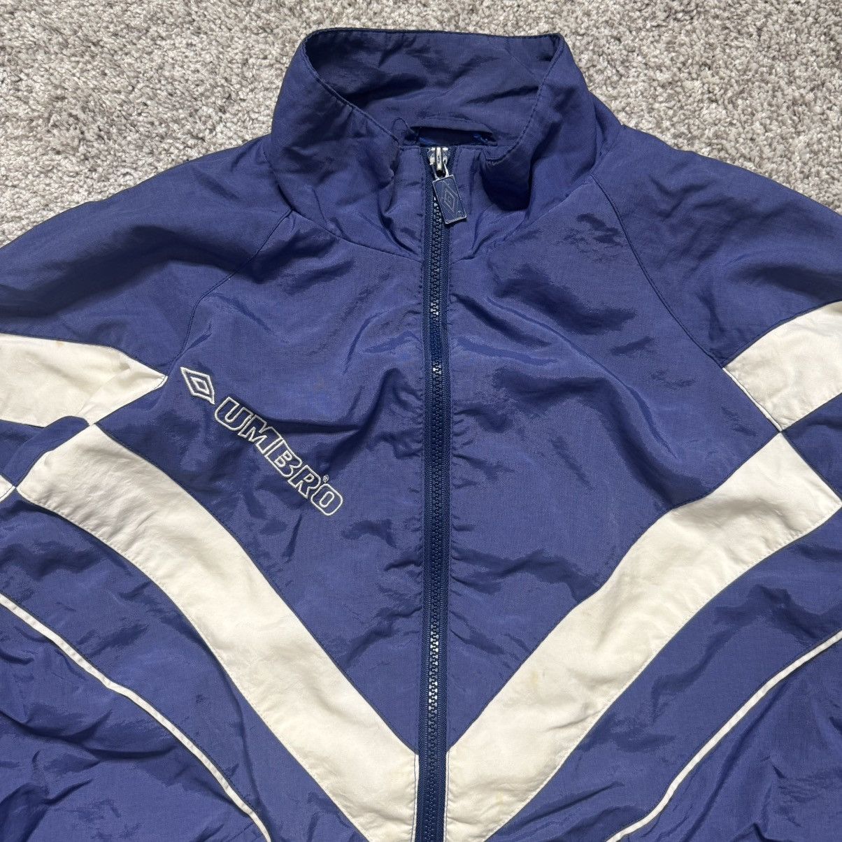 Umbro Vintage Umbro Windbreaker Size US S / EU 44-46 / 1 - 2 Thumbnail