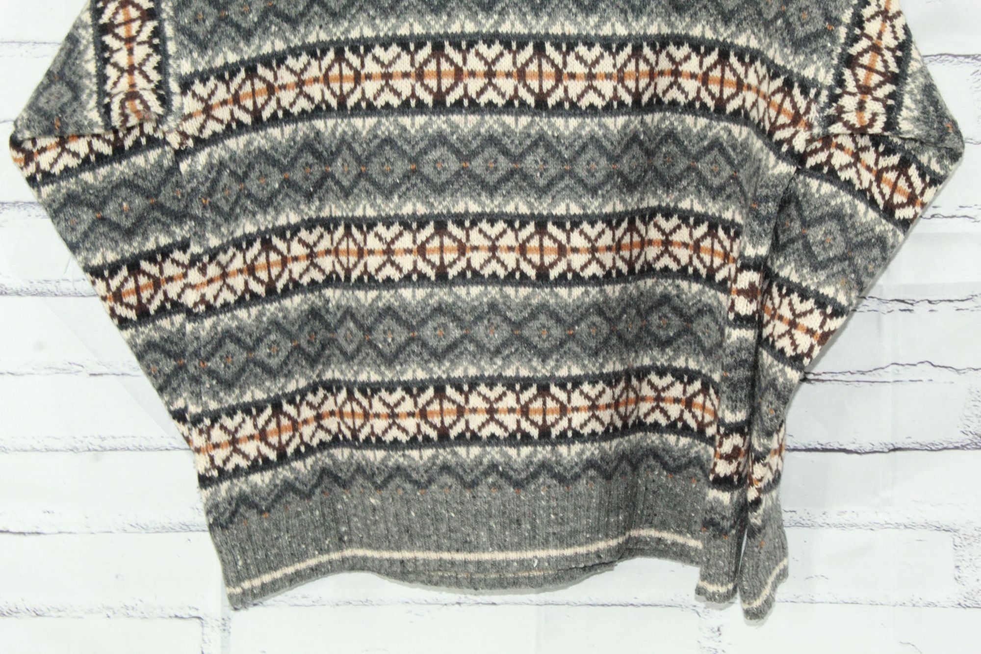 Jantzen Vintage Jantzen Wool Fair Isle Sweater Mens Size L Size US L / EU 52-54 / 3 - 8 Thumbnail
