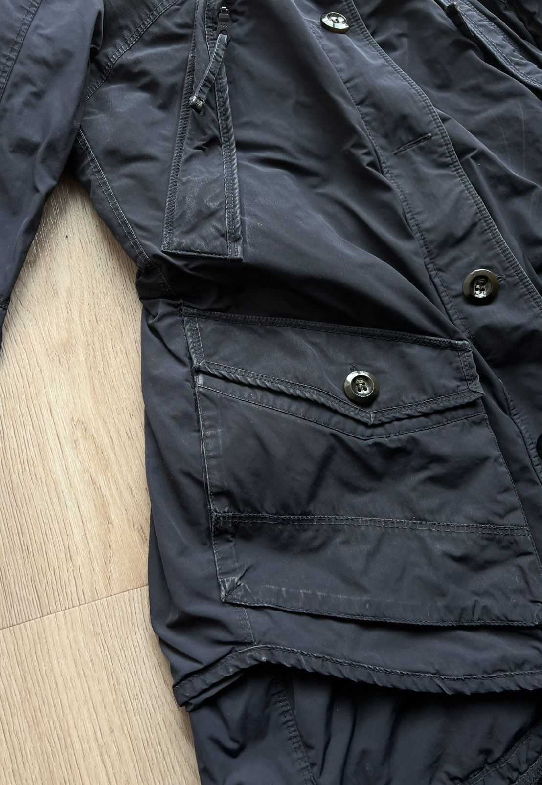 Parajumpers Parajumpers Kincaid Navy Blue Down Parka Puffer Jacket Size S / US 4 / IT 40 - 10 Thumbnail