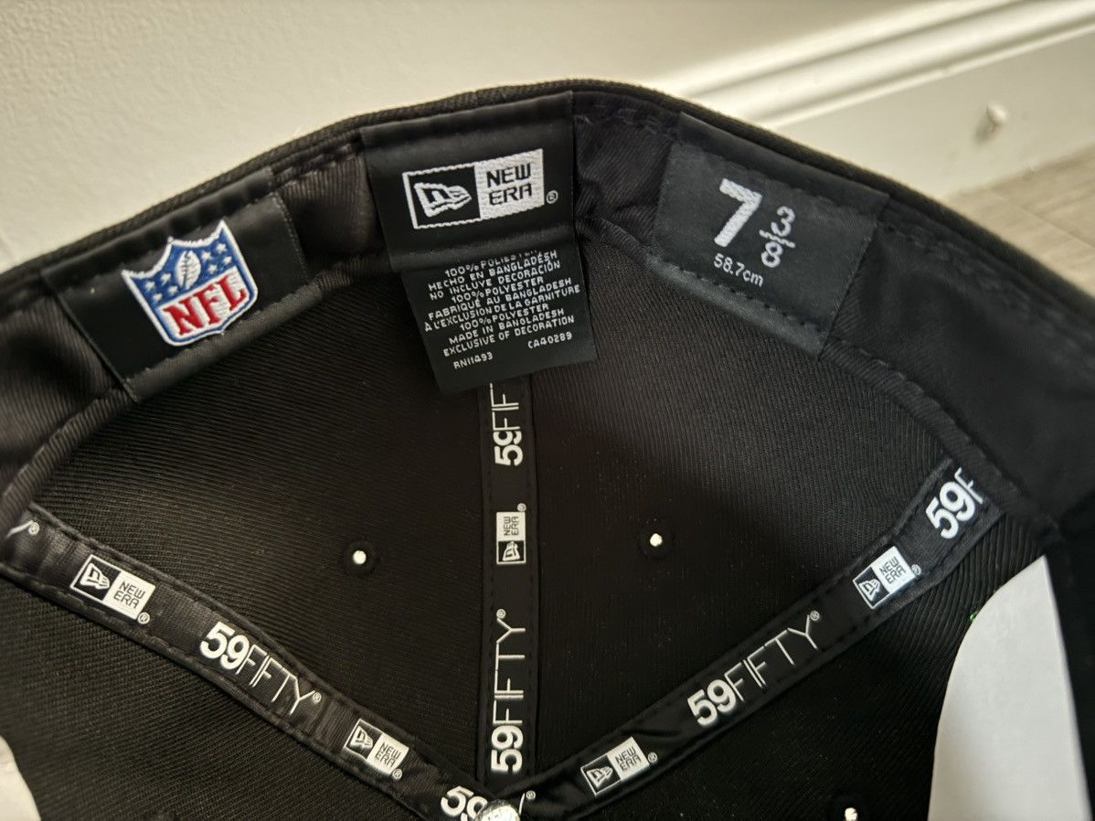 New Era Las Vegas Raiders New Era Stackin Chips Black Red Sz 7 3/8 Size ONE SIZE - 8 Thumbnail