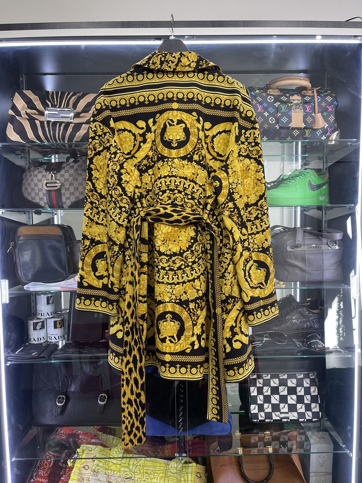 Versace Versace Tribute Collection Baroque Print Reversible Dress Size S / US 4 / IT 40 - 3 Thumbnail