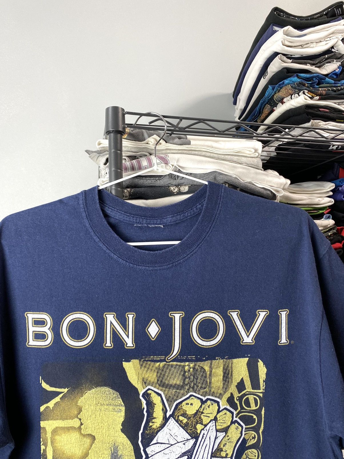 Bon Jovi Vintage Bon Jovi Because We Can Tour T Shirt Size US M / EU 48-50 / 2 - 3 Thumbnail