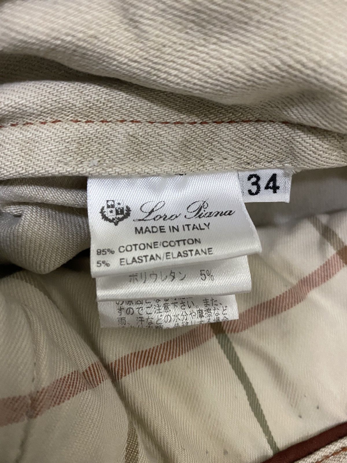 Loro Piana Loro Piana Straight Cut Jeans (C1) Size US 34 / EU 50 - 11 Thumbnail