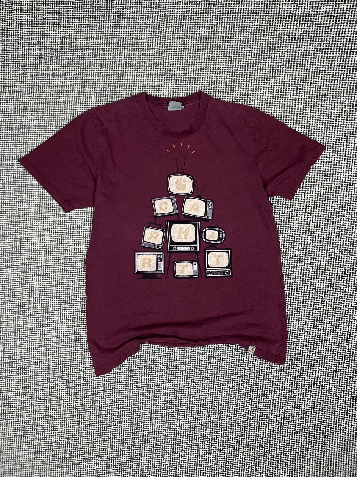 Carhartt × Carhartt Wip Carhartt tv cool design t-shirt Size US L / EU 52-54 / 3 - 1 Thumbnail