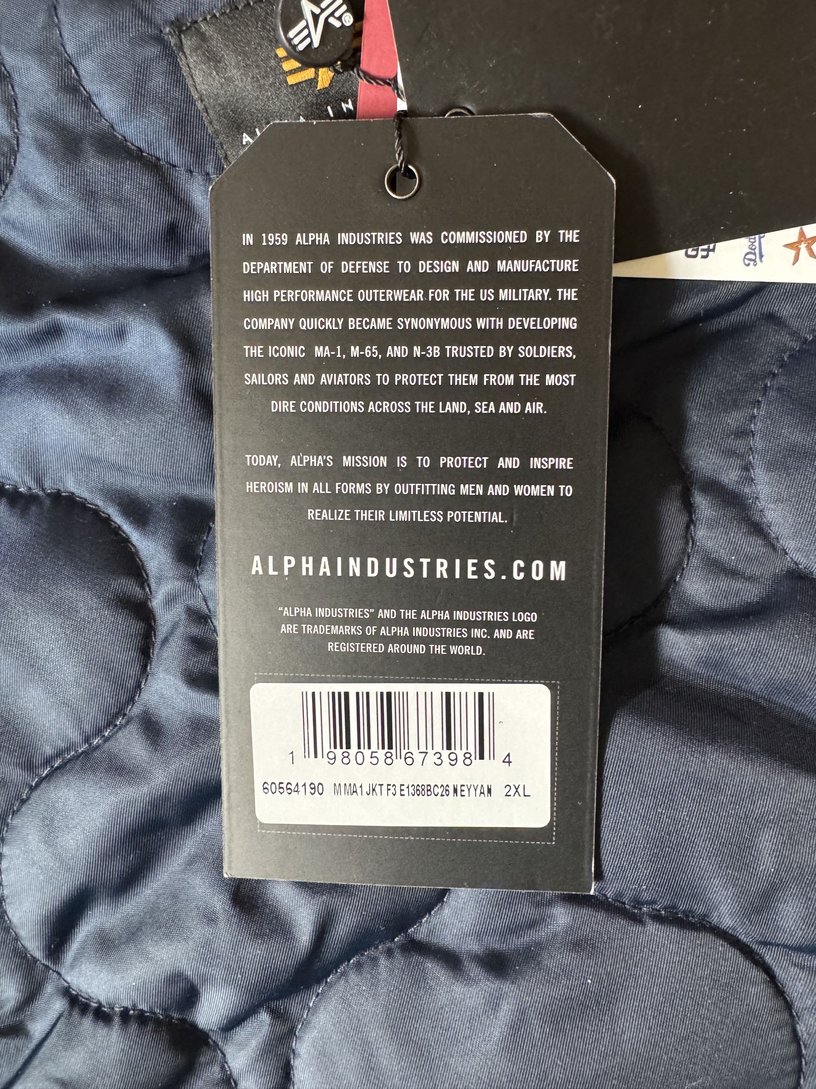 Alpha Industries × New Era Alpha Industries x New Era New York Yankees Jacket Size US XXL / EU 58 / 5 - 11 Thumbnail