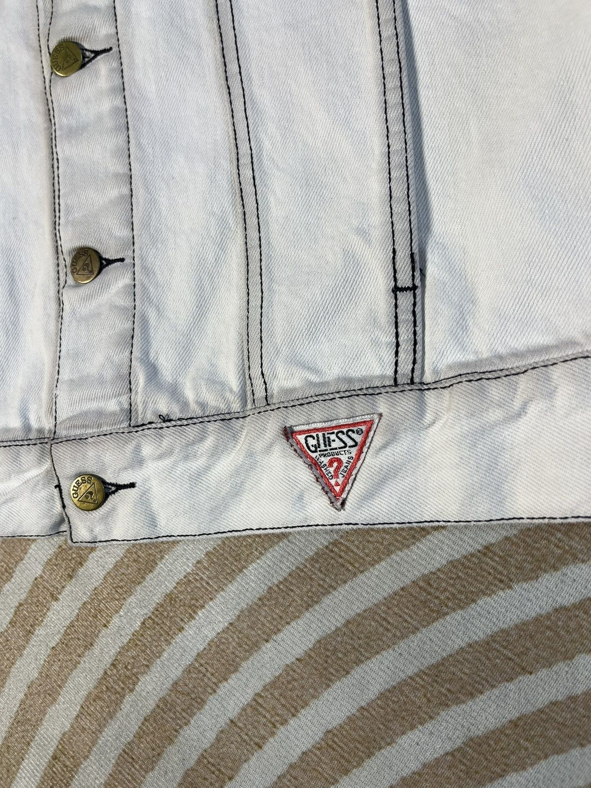 Guess VINTAGE GUESS USA DENIM JACKET Size US M / EU 48-50 / 2 - 5 Thumbnail