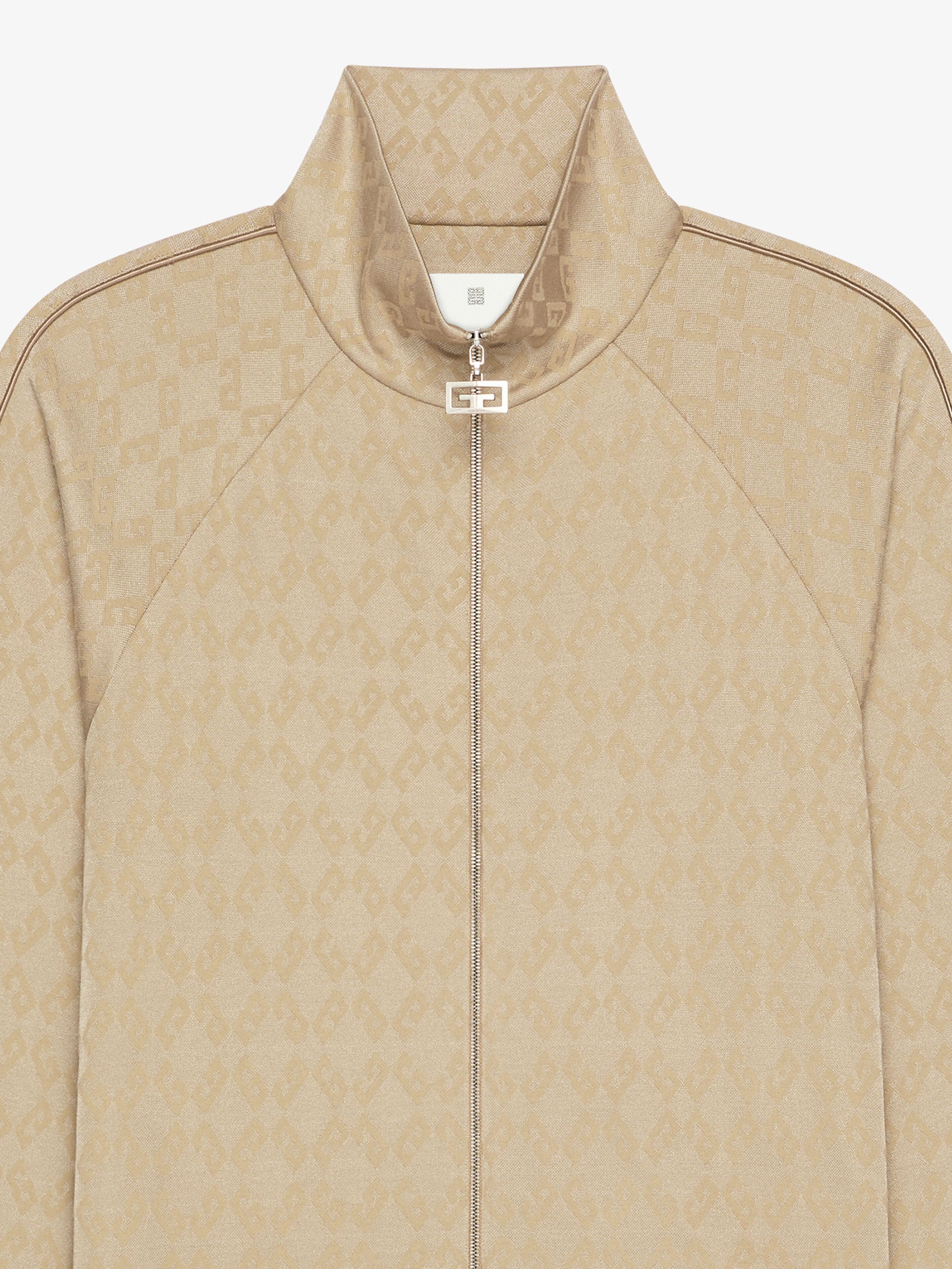 Givenchy o1w1db10925 Vintage Full Zipped Tracksuit Jacket in Beige Size US M / EU 48-50 / 2 - 4 Thumbnail