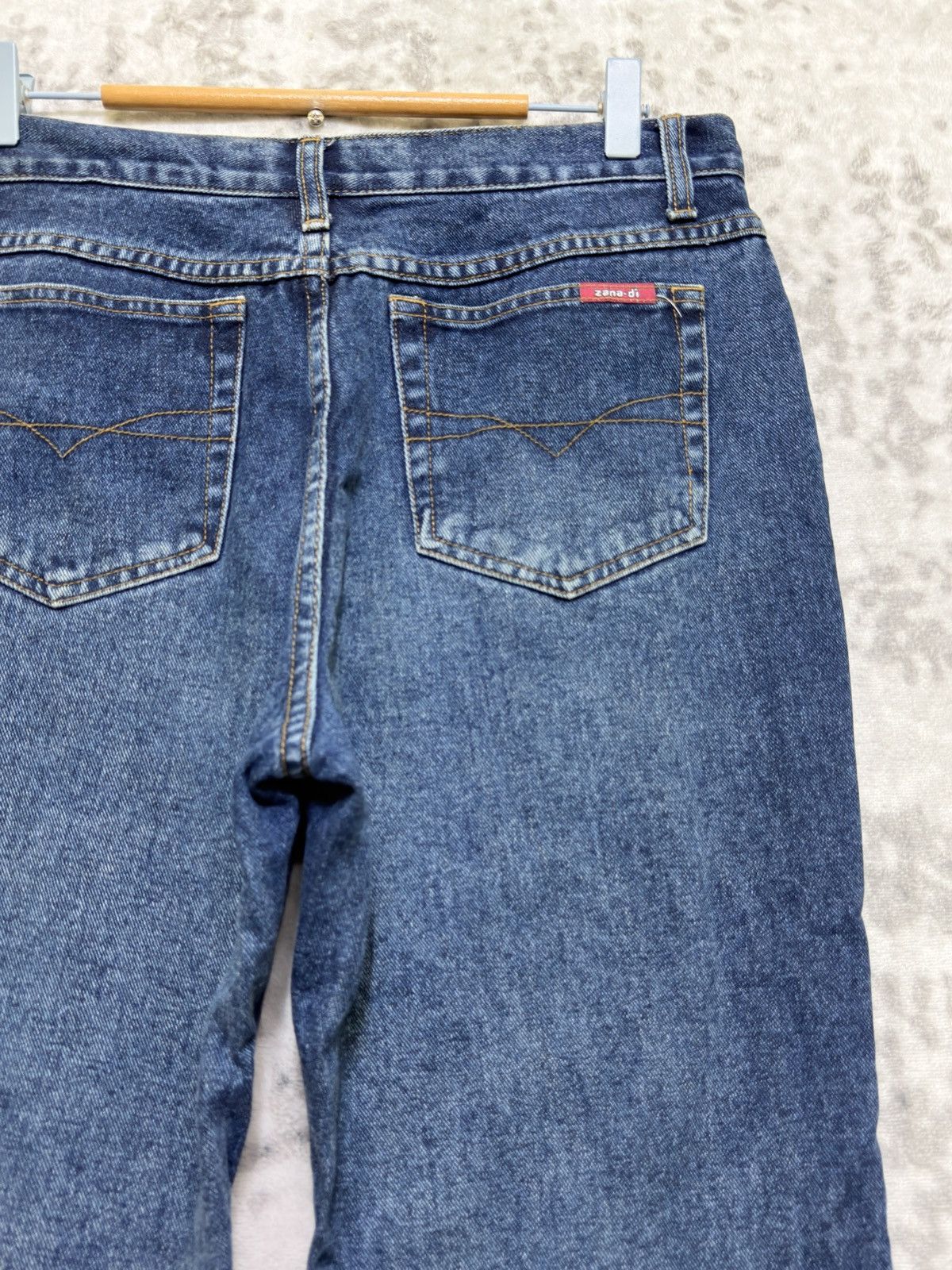 Hysteric Glamour Zana Di Patchwork Flare Y2K Vintage Denim Jeans Size US 30 / EU 46 - 10 Thumbnail