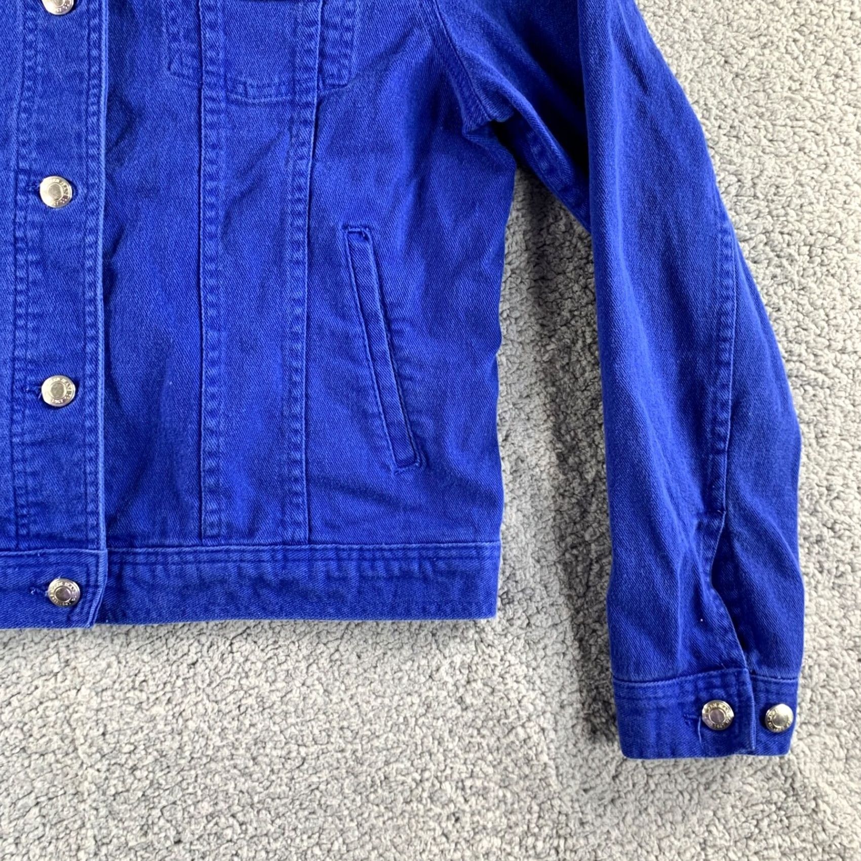 Ralph Lauren Lauren Jeans Ralph Lauren Trucker Jean Denim Jacket Women Large Stretch Blue NEW Size 36" / US 14 / IT 50 - 5 Thumbnail