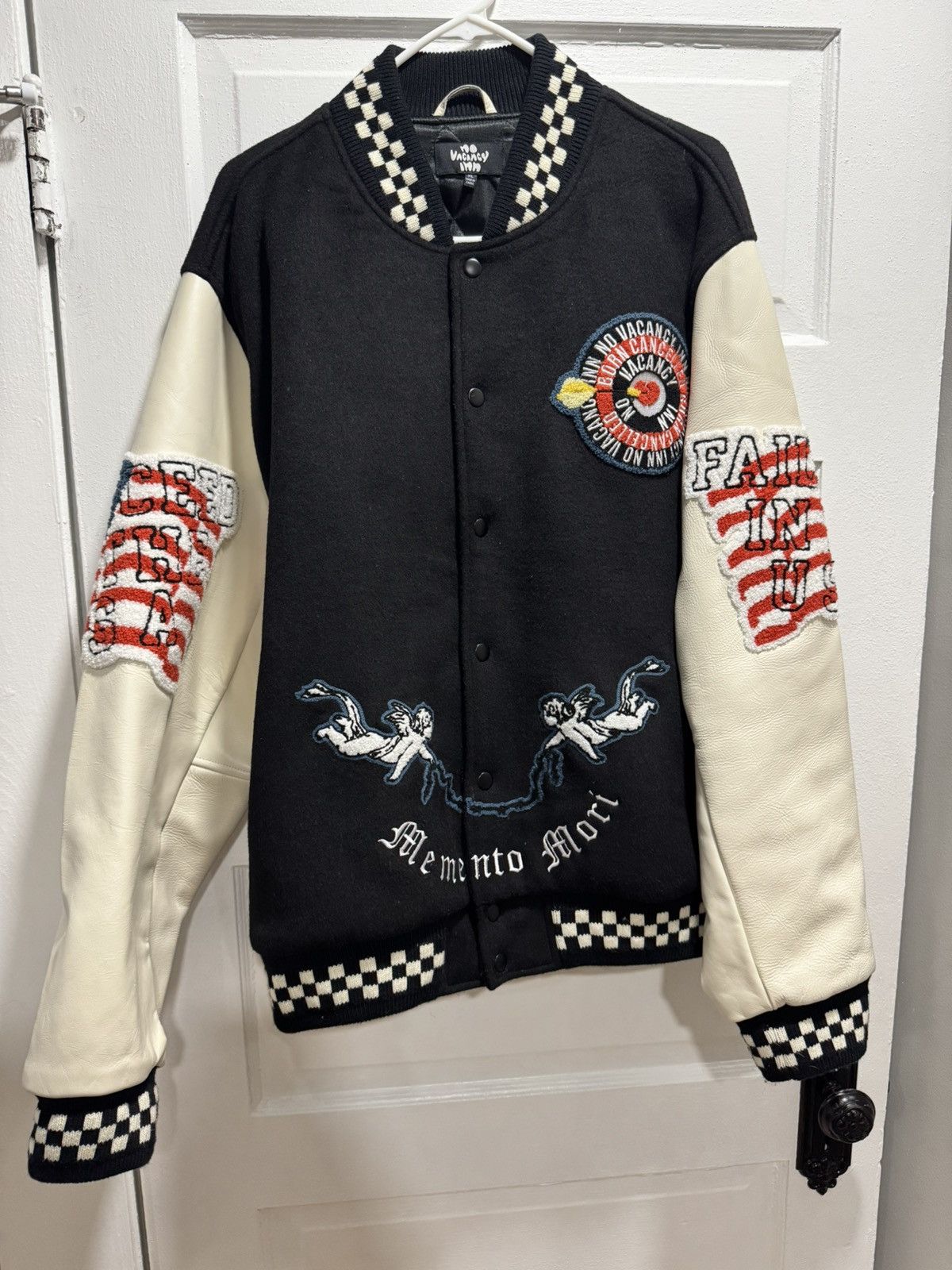 No Vacancy Inn No Vacancy Inn Cancelled Varsity Jacket Rare Size US XL / EU 56 / 4 - 4 Thumbnail