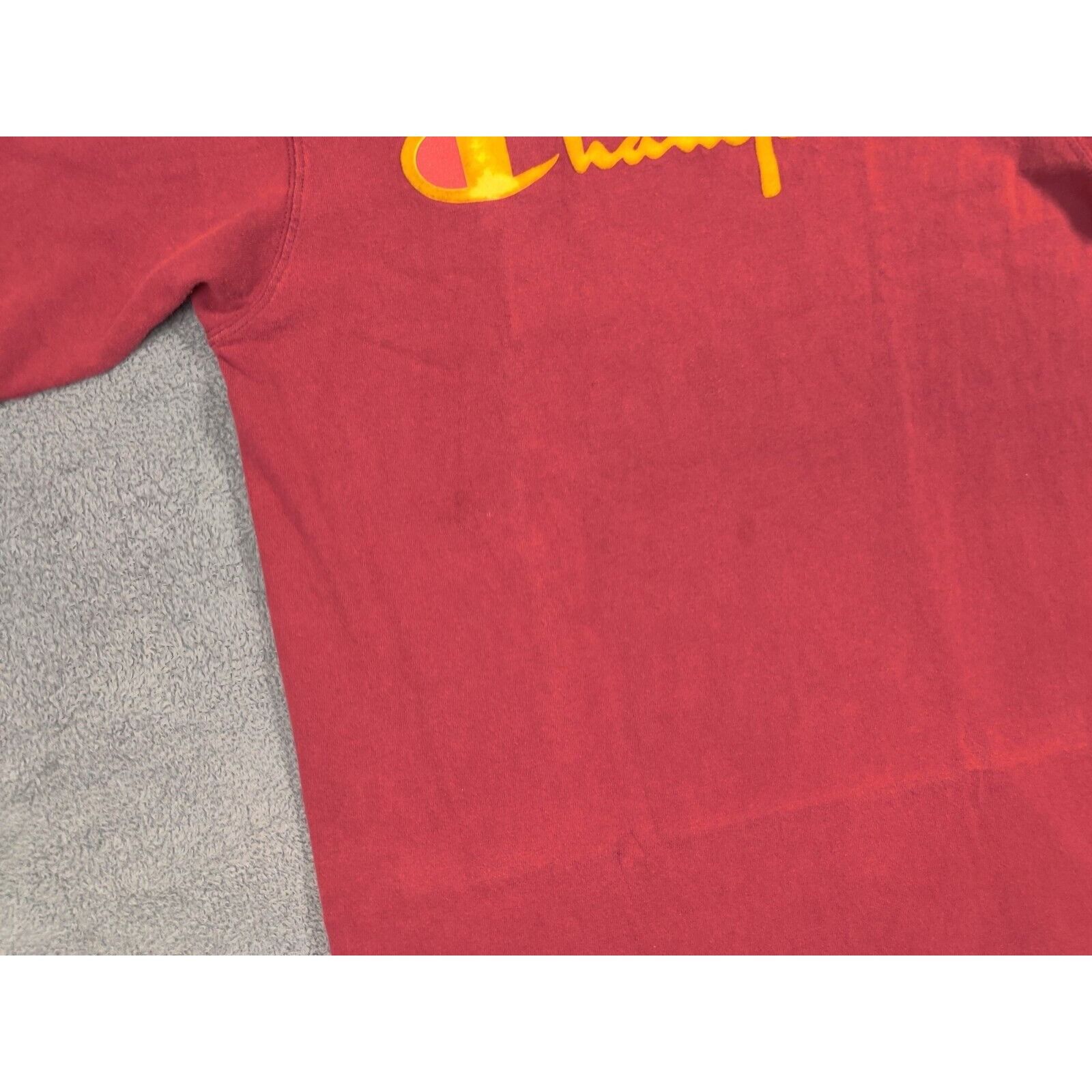 Champion Champion Shirt Adult Mens Large Dark Red Spell Out Logo Size US L / EU 52-54 / 3 - 4 Thumbnail
