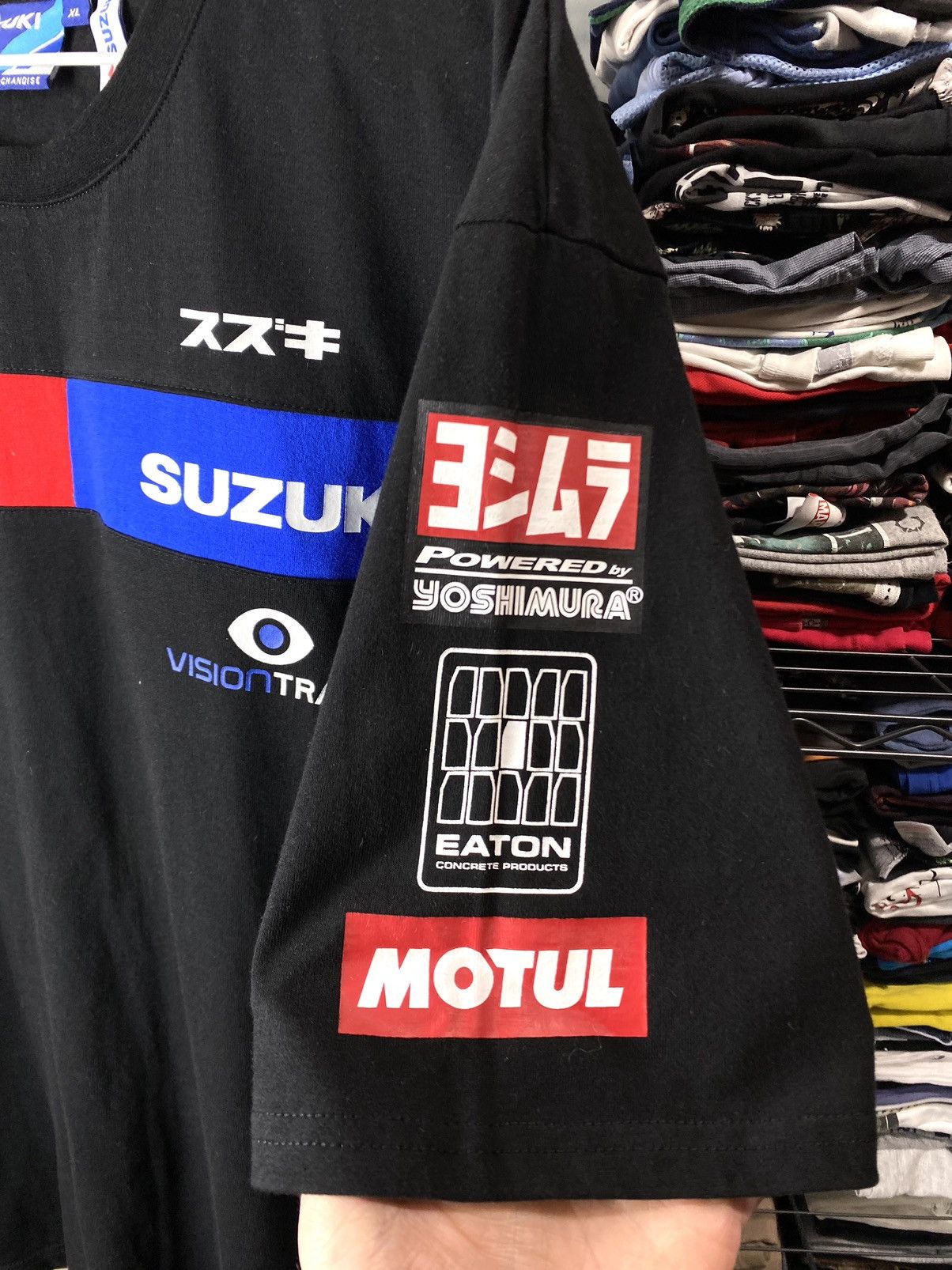 Honda Rare! 2000’s Vintage Suzuki Racing T Shirt Honda Yamaha BMW Size US XL / EU 56 / 4 - 6 Thumbnail