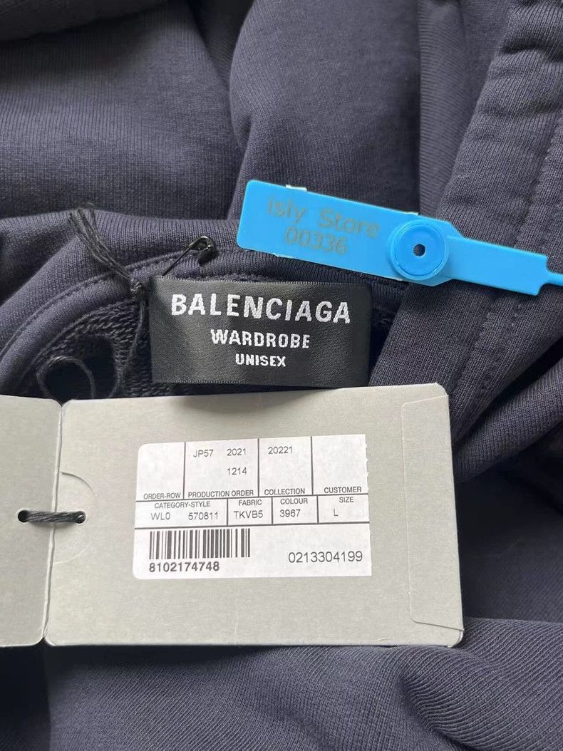 Balenciaga Balenciaga Alphabet printed hooded pullover straight leg l Size US L / EU 52-54 / 3 - 4 Thumbnail