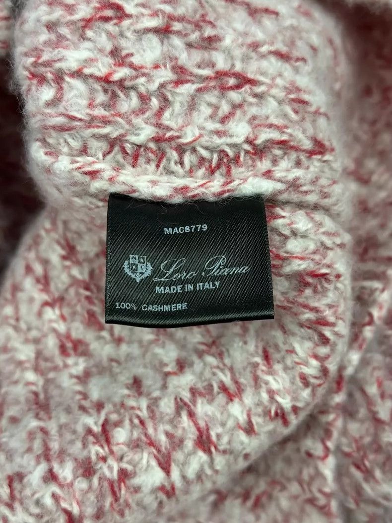 Loro Piana LORO PIANA A pink knit cardigan in a woman's color Size L / US 10 / IT 46 - 6 Thumbnail