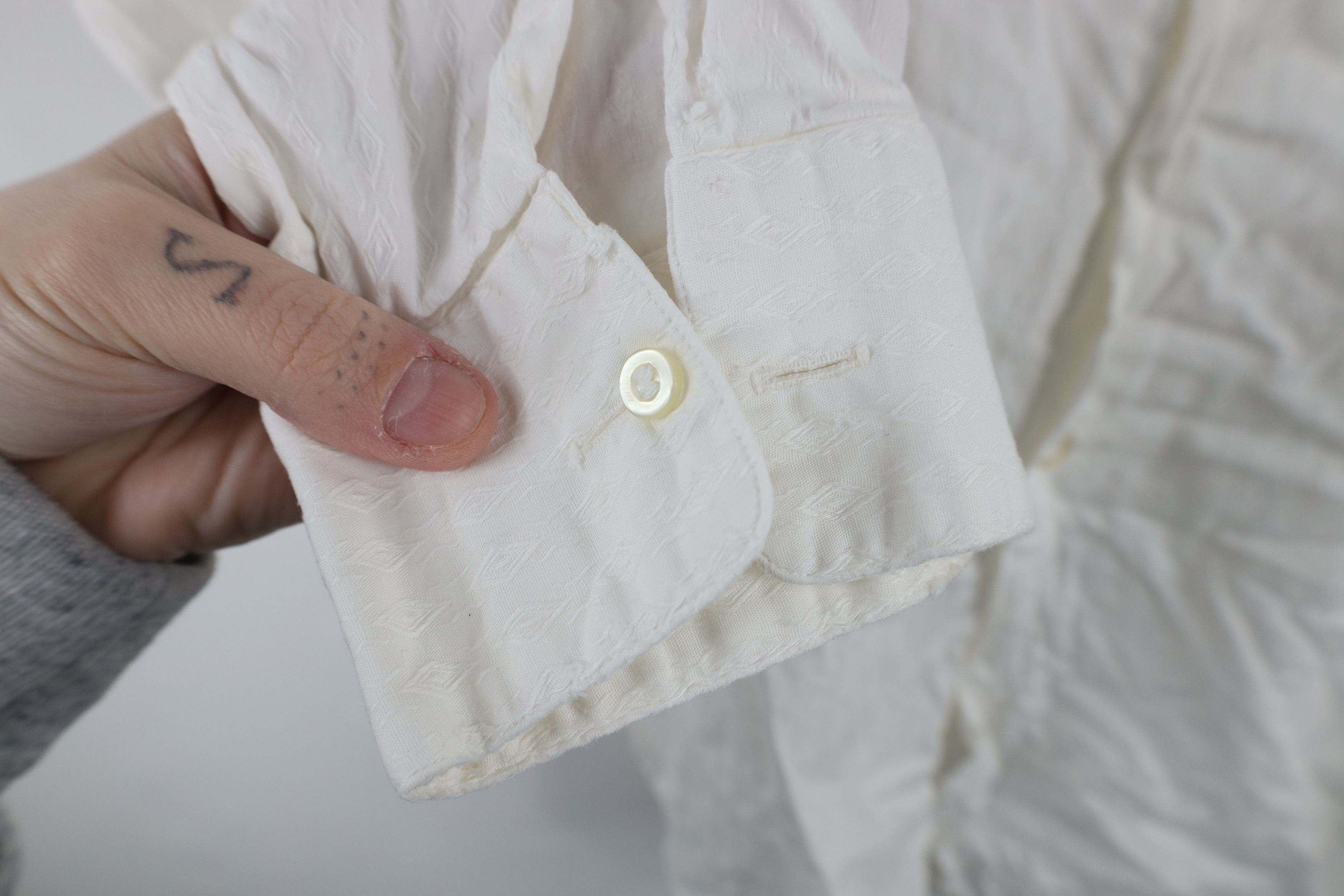 Vintage Vintage 50s Rockabilly Diamond Collared Button Shirt USA Size US M / EU 48-50 / 2 - 6 Thumbnail