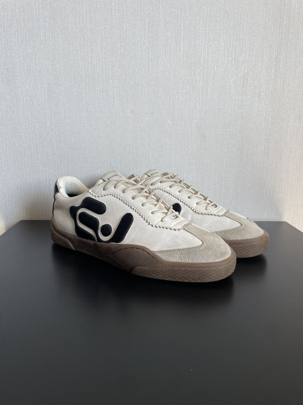 Eytys Eytys Santos Skate Shoes Sneakers Leather White Y2k Size US 10.5 / EU 43-44 - 5 Thumbnail