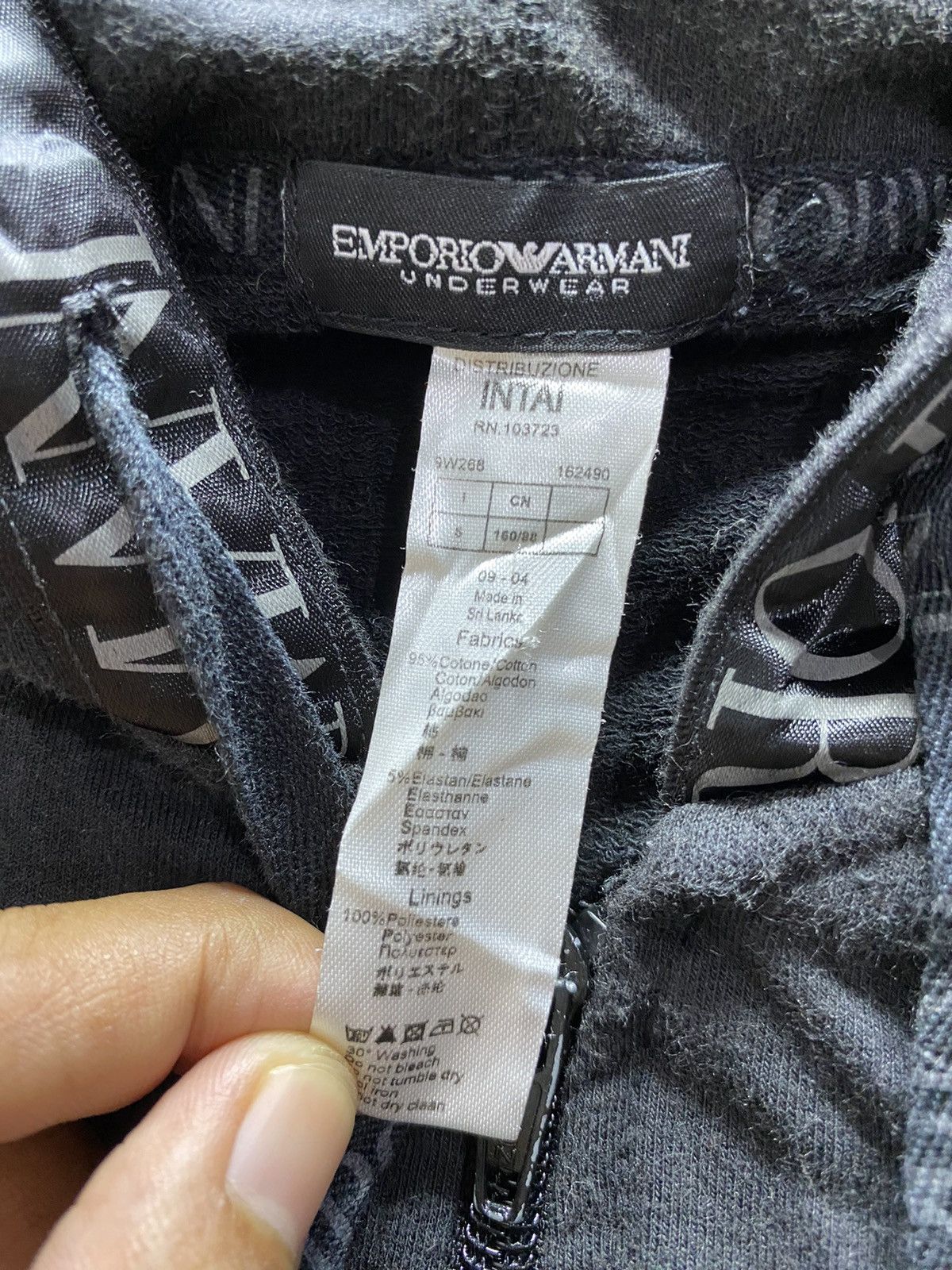Emporio Armani × If Six Was Nine × Japanese Brand 2000s emporio armani faux fur hoodie Size US M / EU 48-50 / 2 - 5 Thumbnail