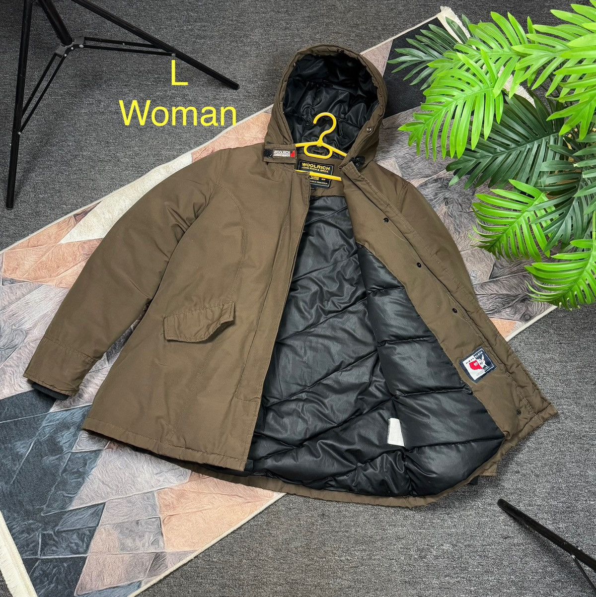 Woolrich Woolen Mills WOOLRICH JOHN RICH & BROS WOMANS DOWN JACKET PUFFER PARKA Size L / US 10 / IT 46 - 9 Thumbnail