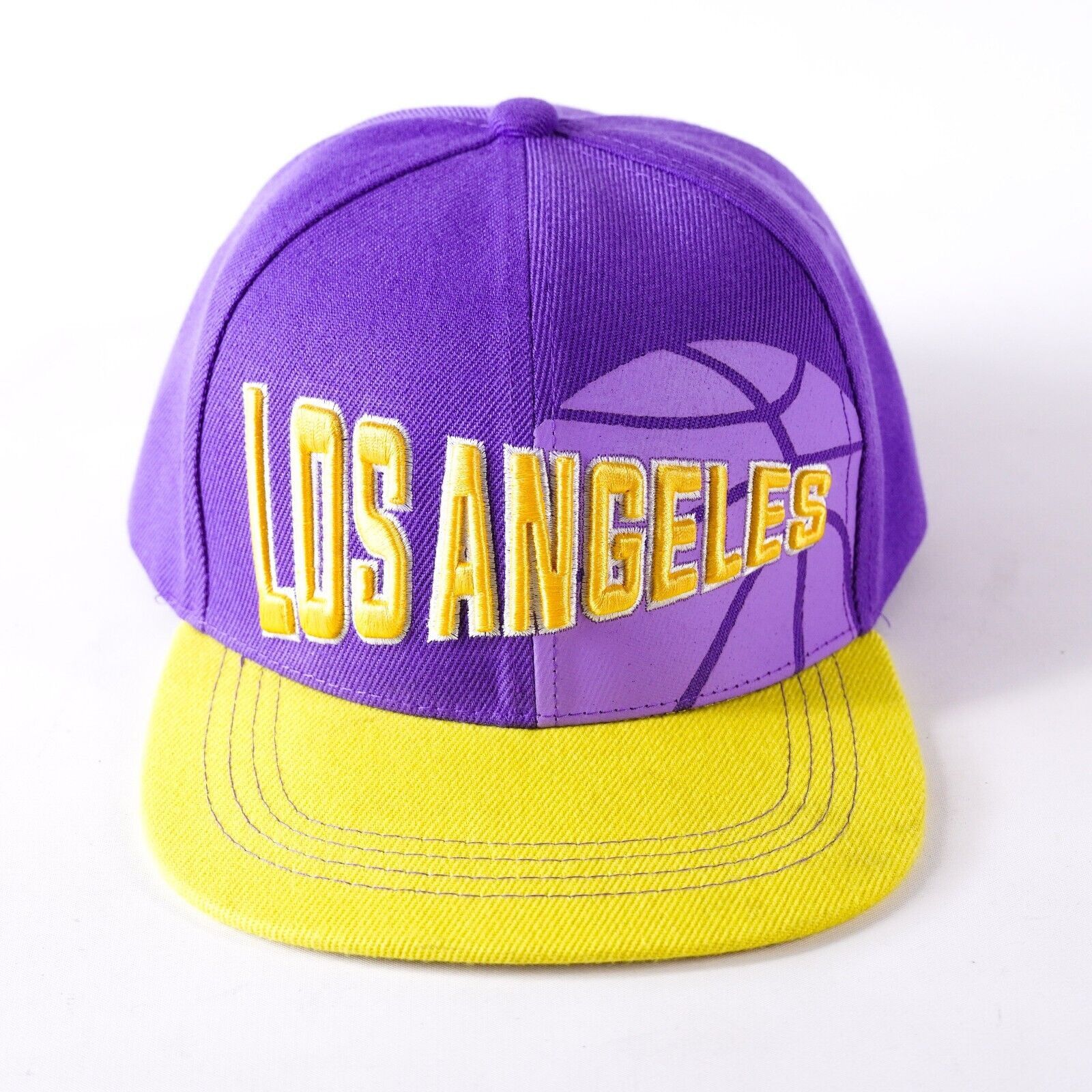 NBA Los Angeles Lakers Basketball Hat Visor Cap Snapback Purple Size ONE SIZE - 1 Thumbnail