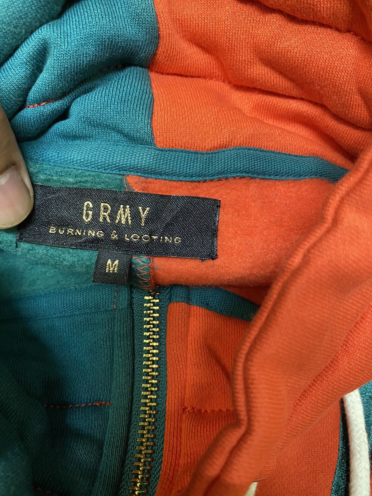Designer Grimey half zipper sweat shirt Size US M / EU 48-50 / 2 - 5 Thumbnail