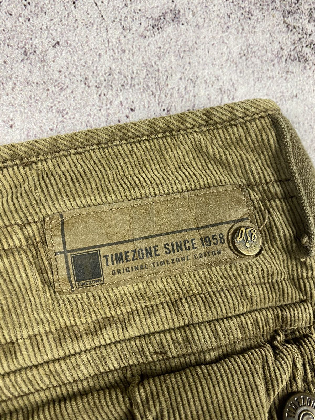 Japanese Brand Vintage Y2k Timezone Cargo Velvet pants Size US 30 / EU 46 - 10 Thumbnail